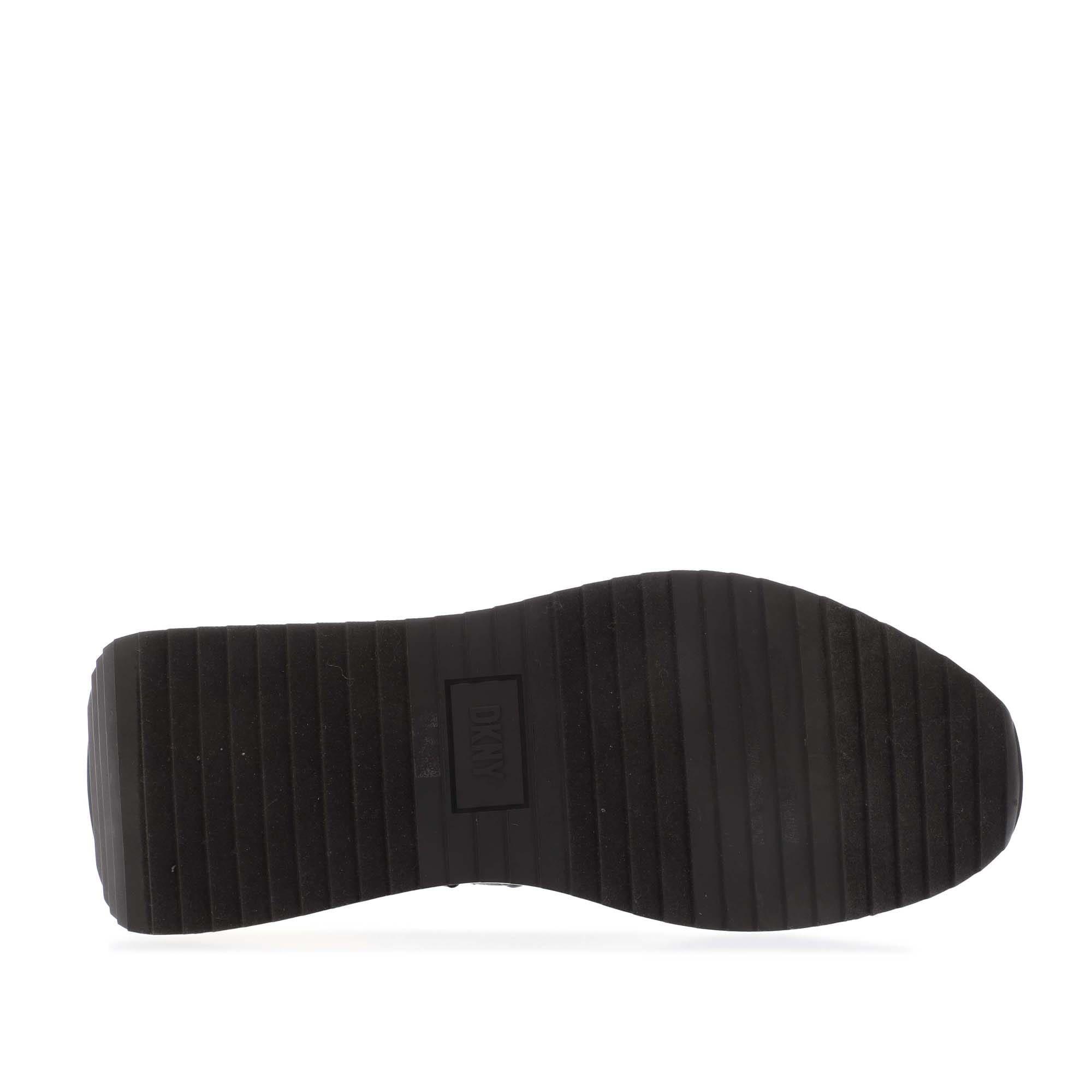 Black - DKNY - Aiza Slip On Trainers - 4