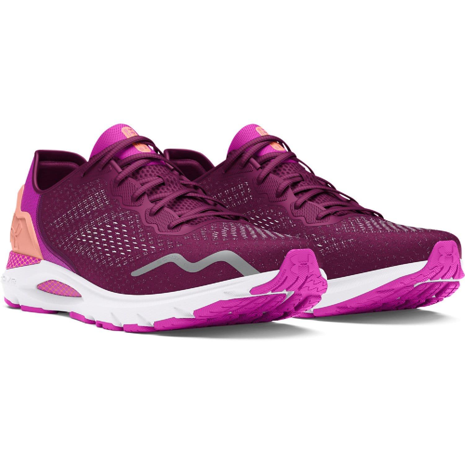 Purple - Under Armour - HOVR Sonic 6 Running Shoes - 3