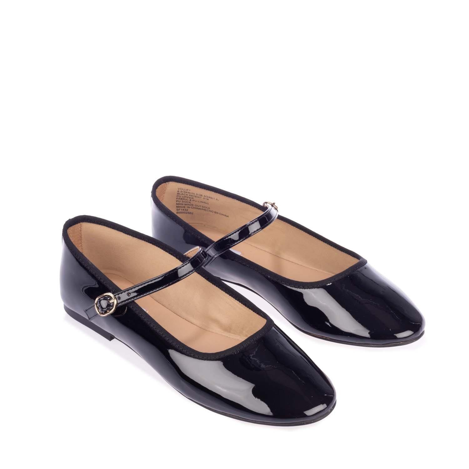 Black - Steve Madden - Volley Ballet Pumps - 2