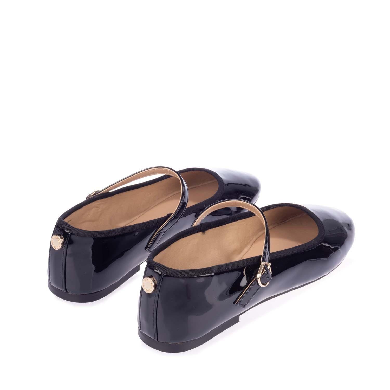 Black - Steve Madden - Volley Ballet Pumps - 3