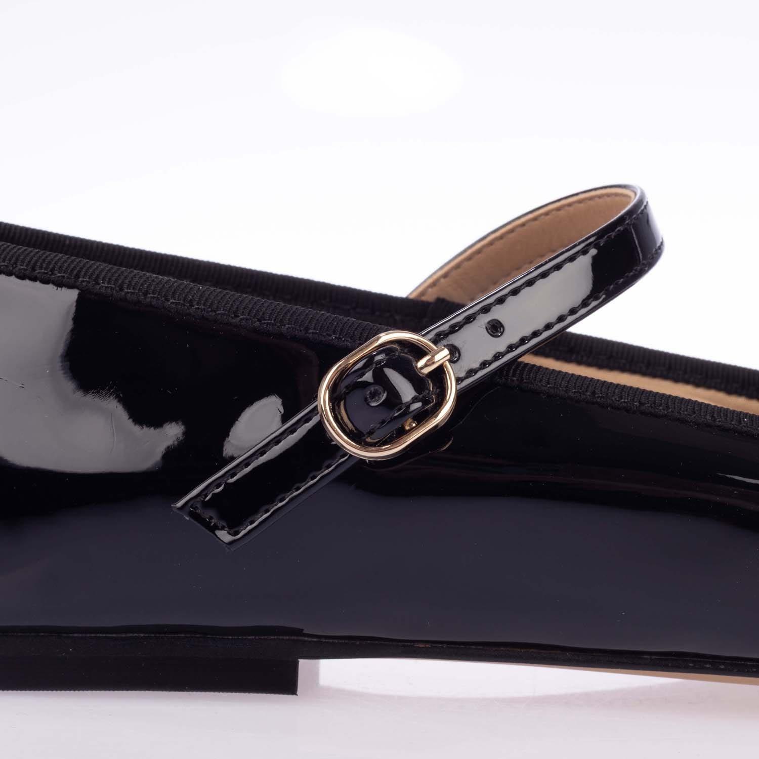 Black - Steve Madden - Volley Ballet Pumps - 5