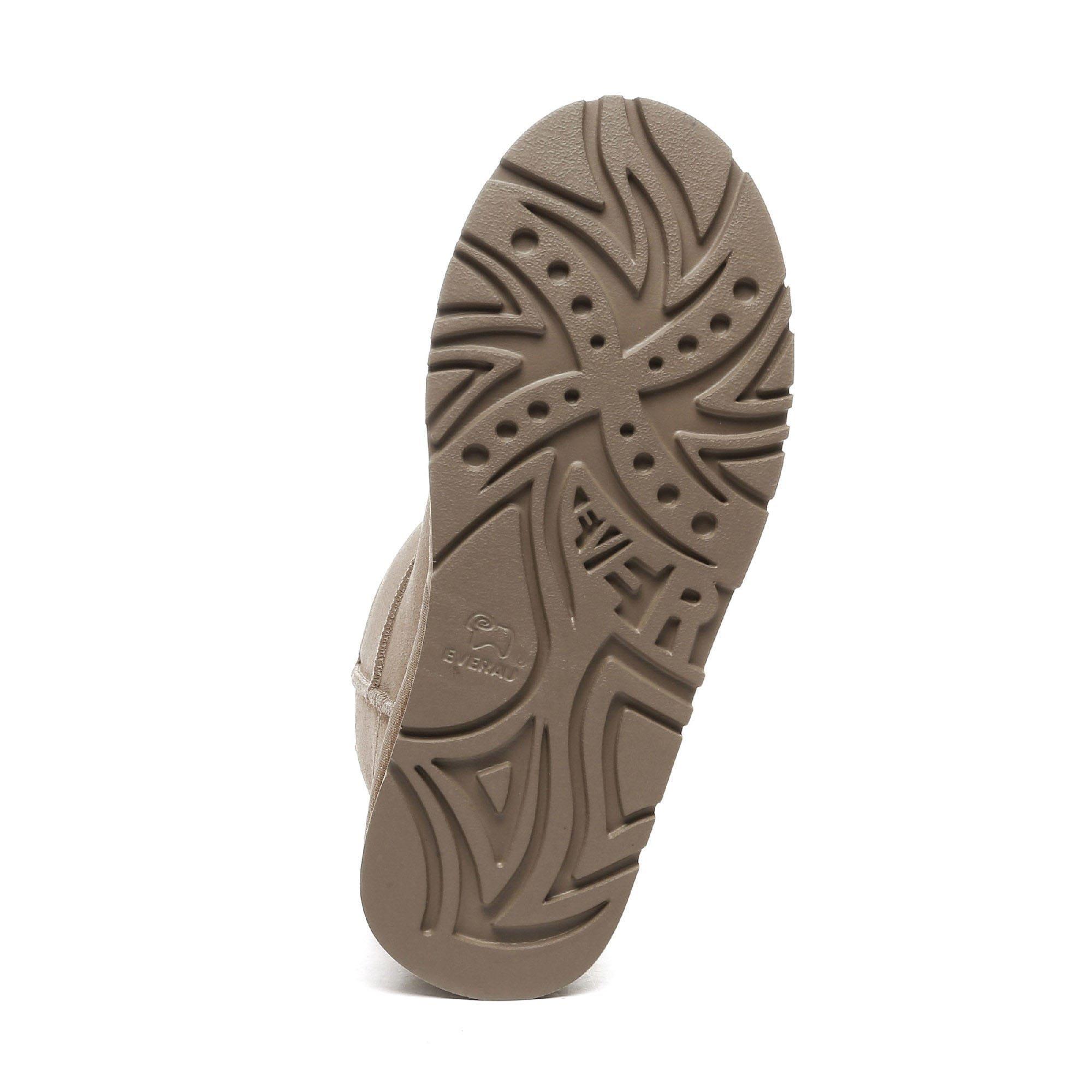 Brown - EverAu - Dusky Mini Classic Platform Boots - 5