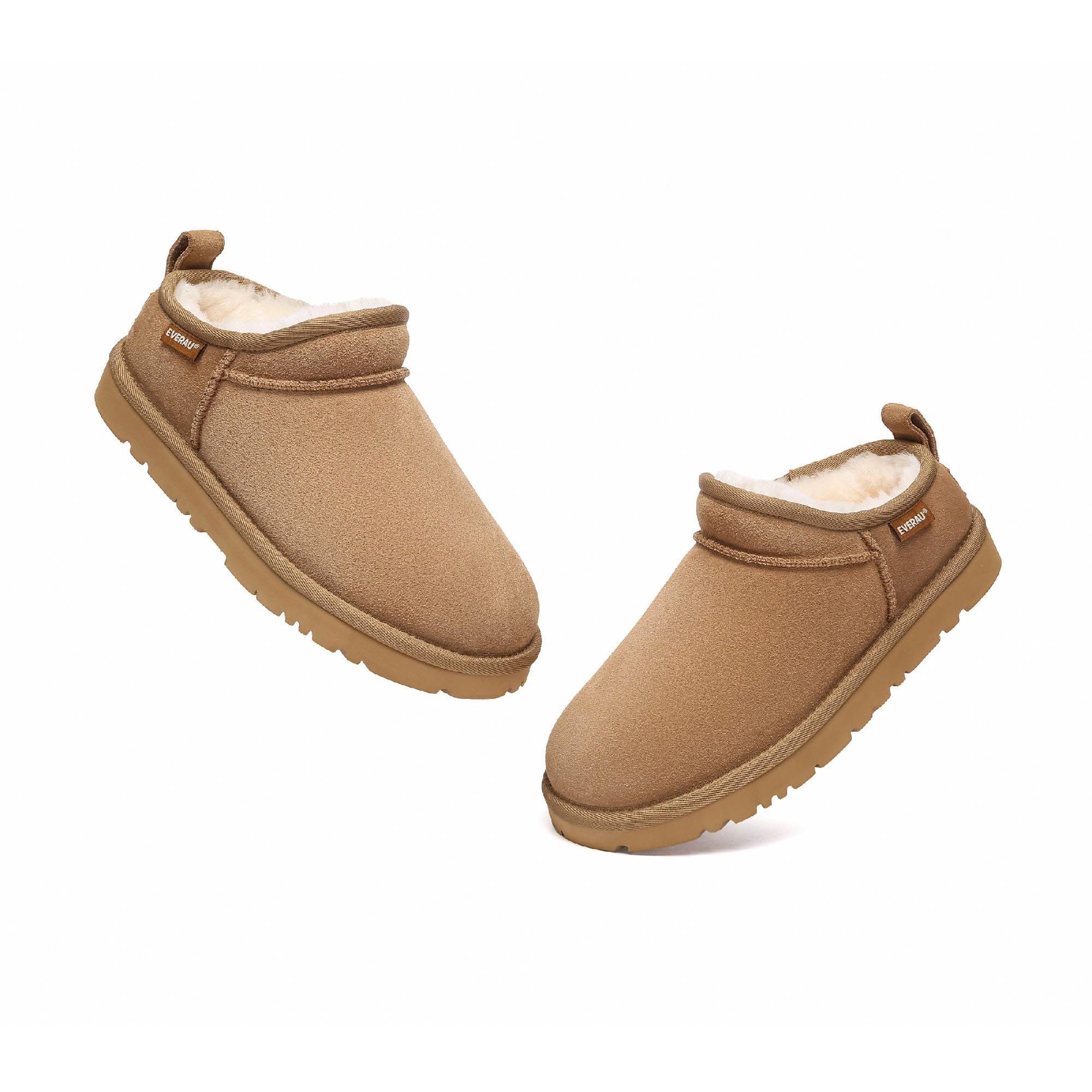 Chestnut - EverAu - Quail Micro Slippers - 7