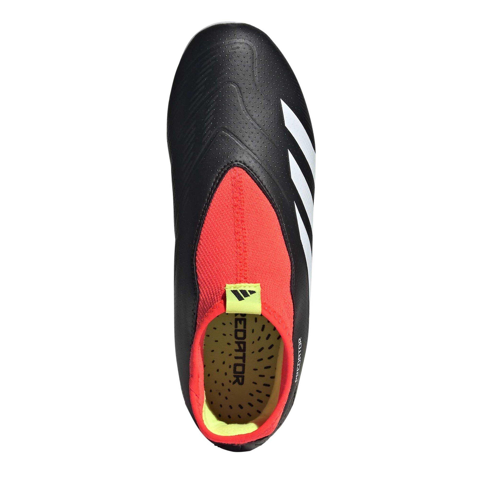 Black-White - adidas - Predator League Laceless FG Football Boots - 5