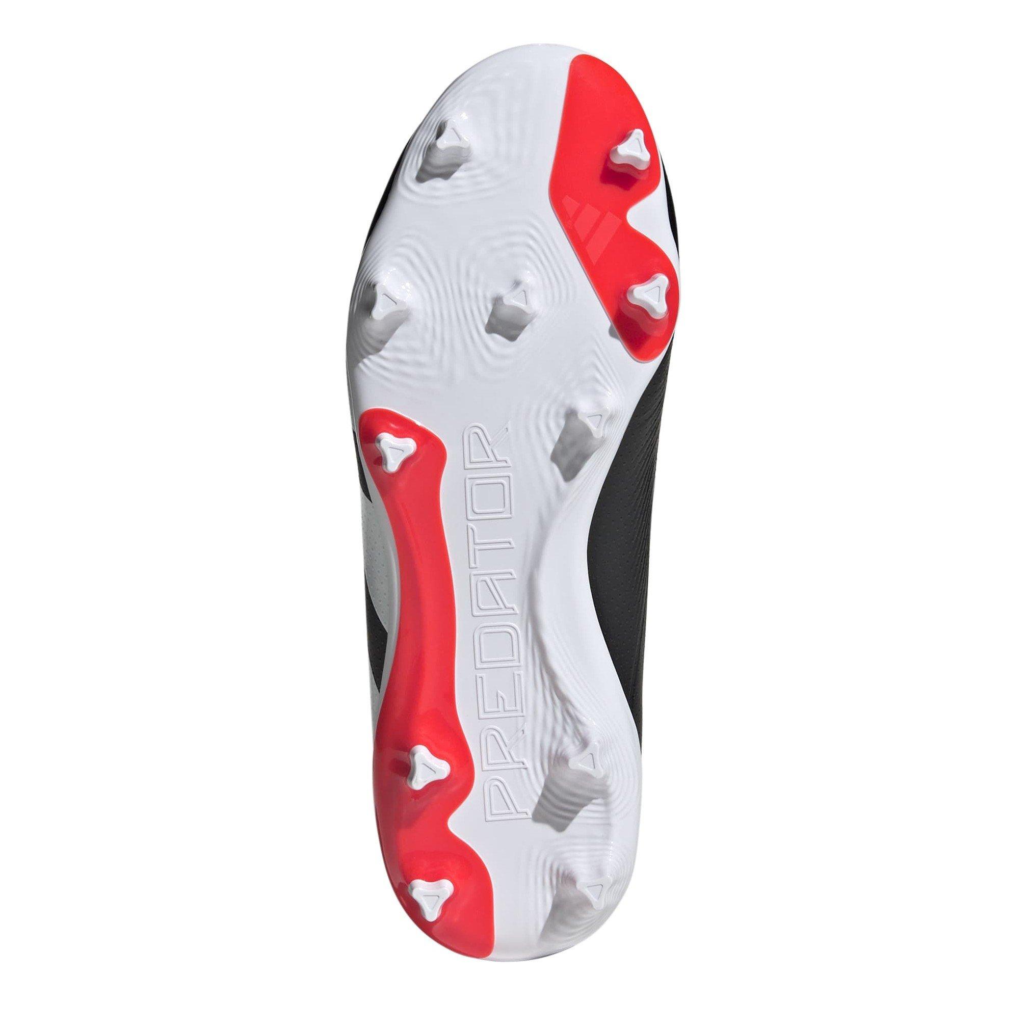Black-White - adidas - Predator League Laceless FG Football Boots - 6