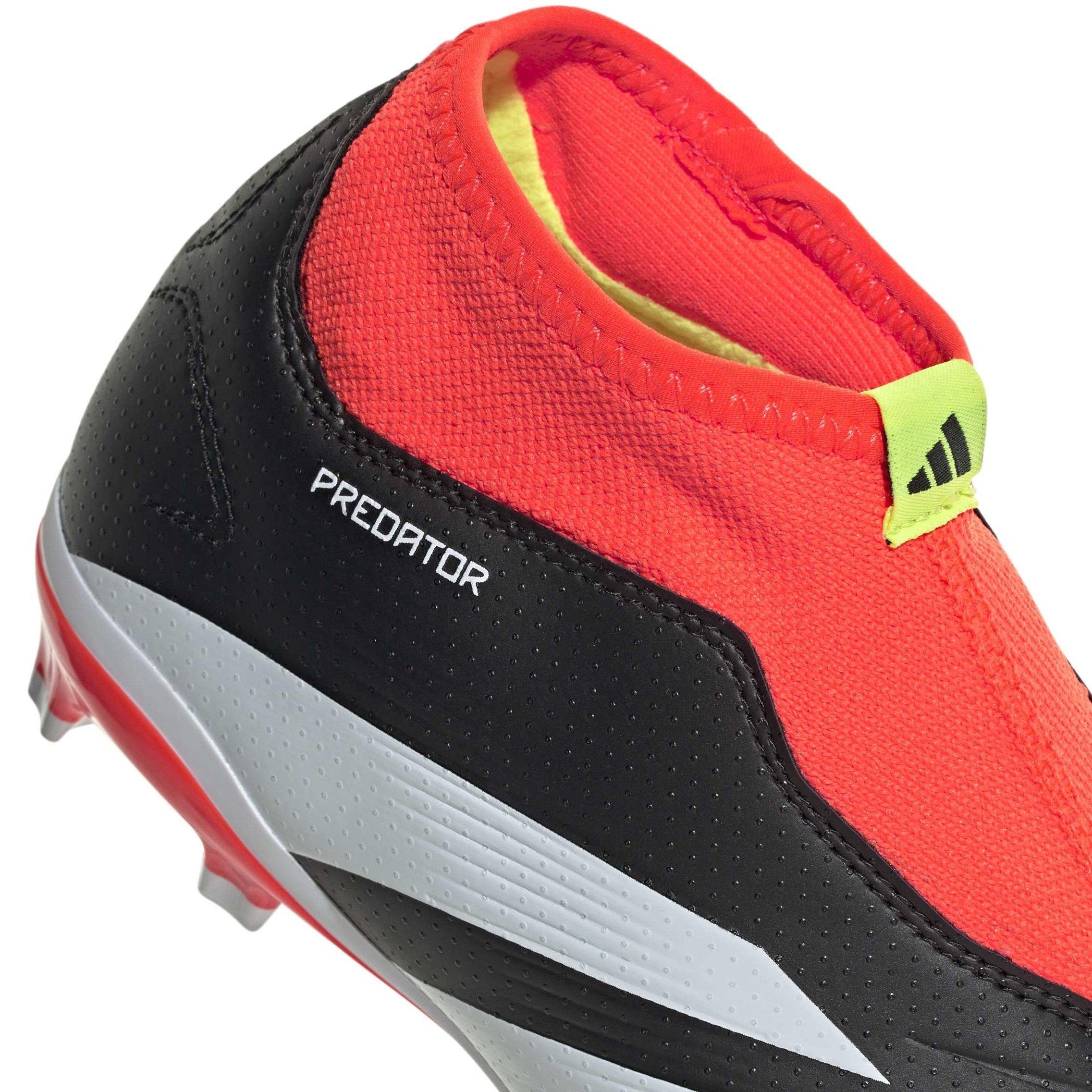 Black-White - adidas - Predator League Laceless FG Football Boots - 7