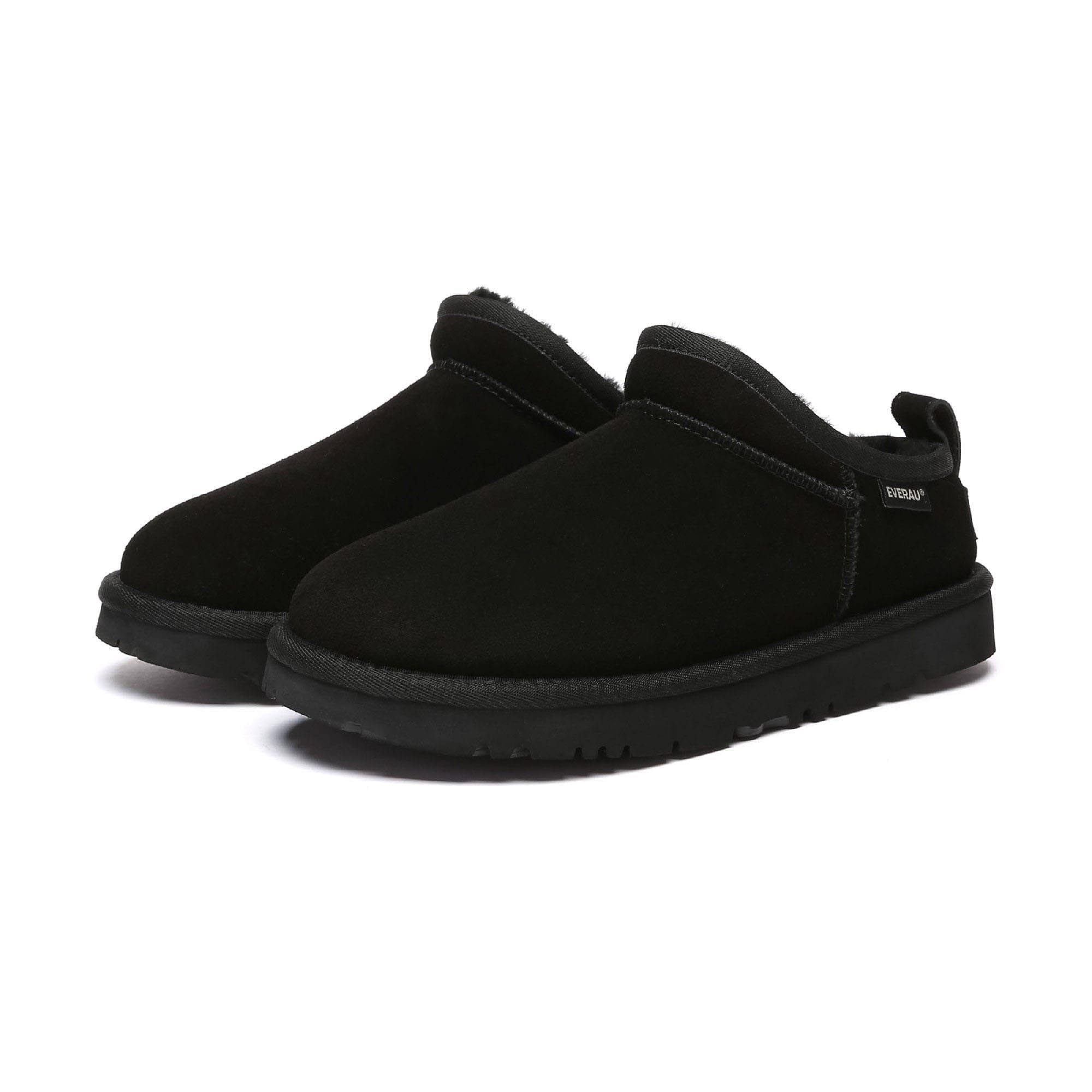 Black - EverAu - Quail Micro Slippers - 4