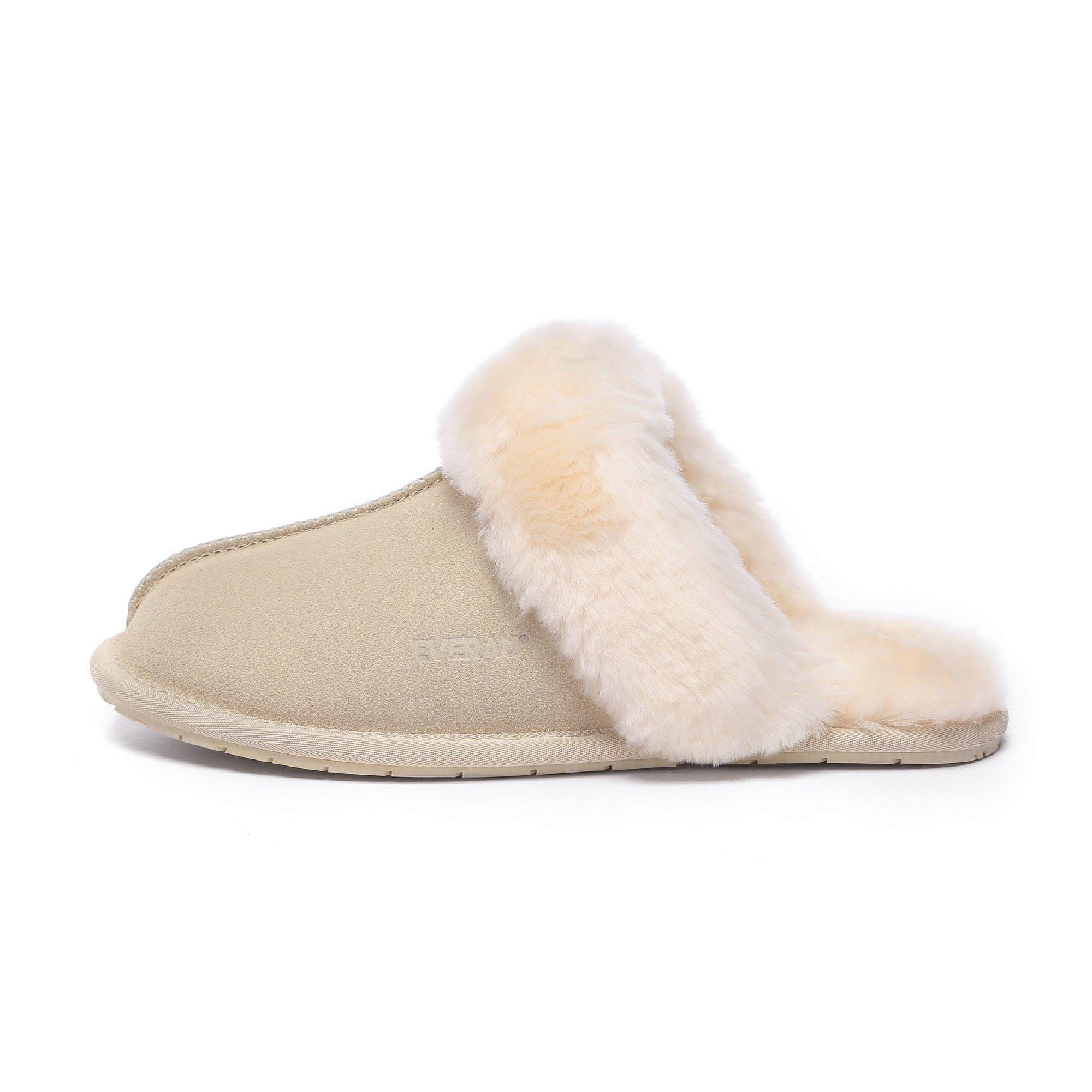 Everau Women's Harrier Slippers - Sand - UK 5