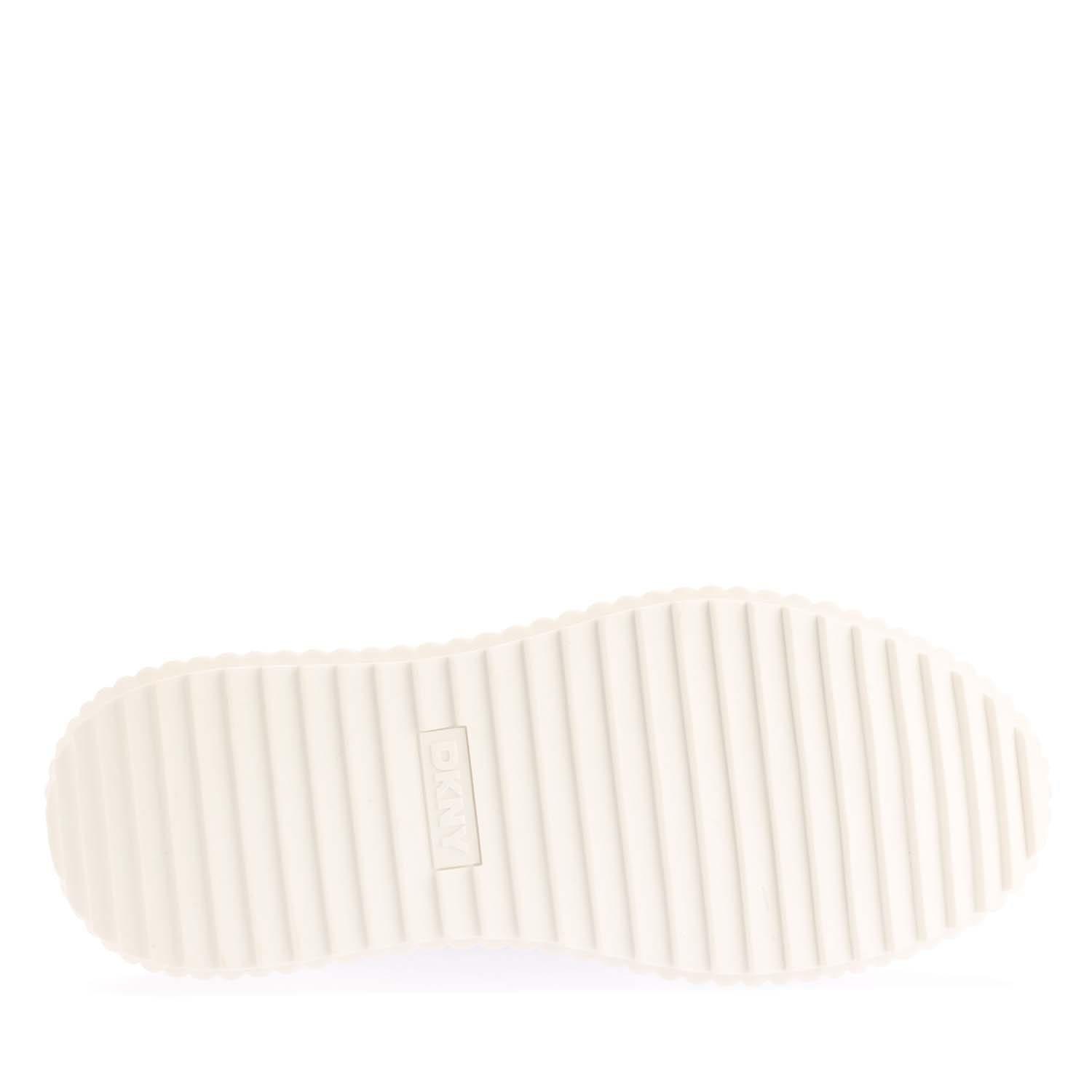 Black - DKNY - Larissa Lace Up Pl Trainers - 4