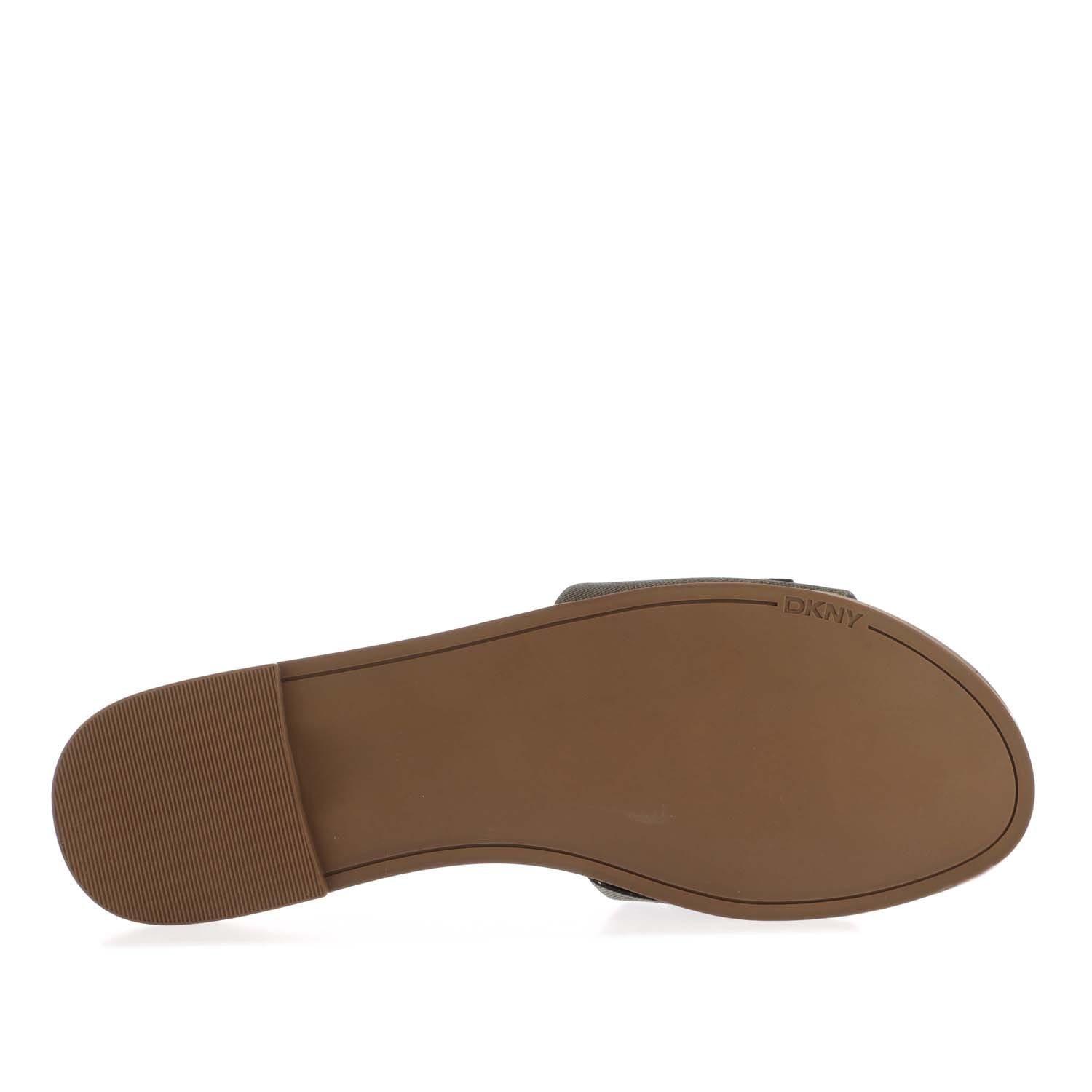 Green - DKNY - Willow Flat Sliders - 4