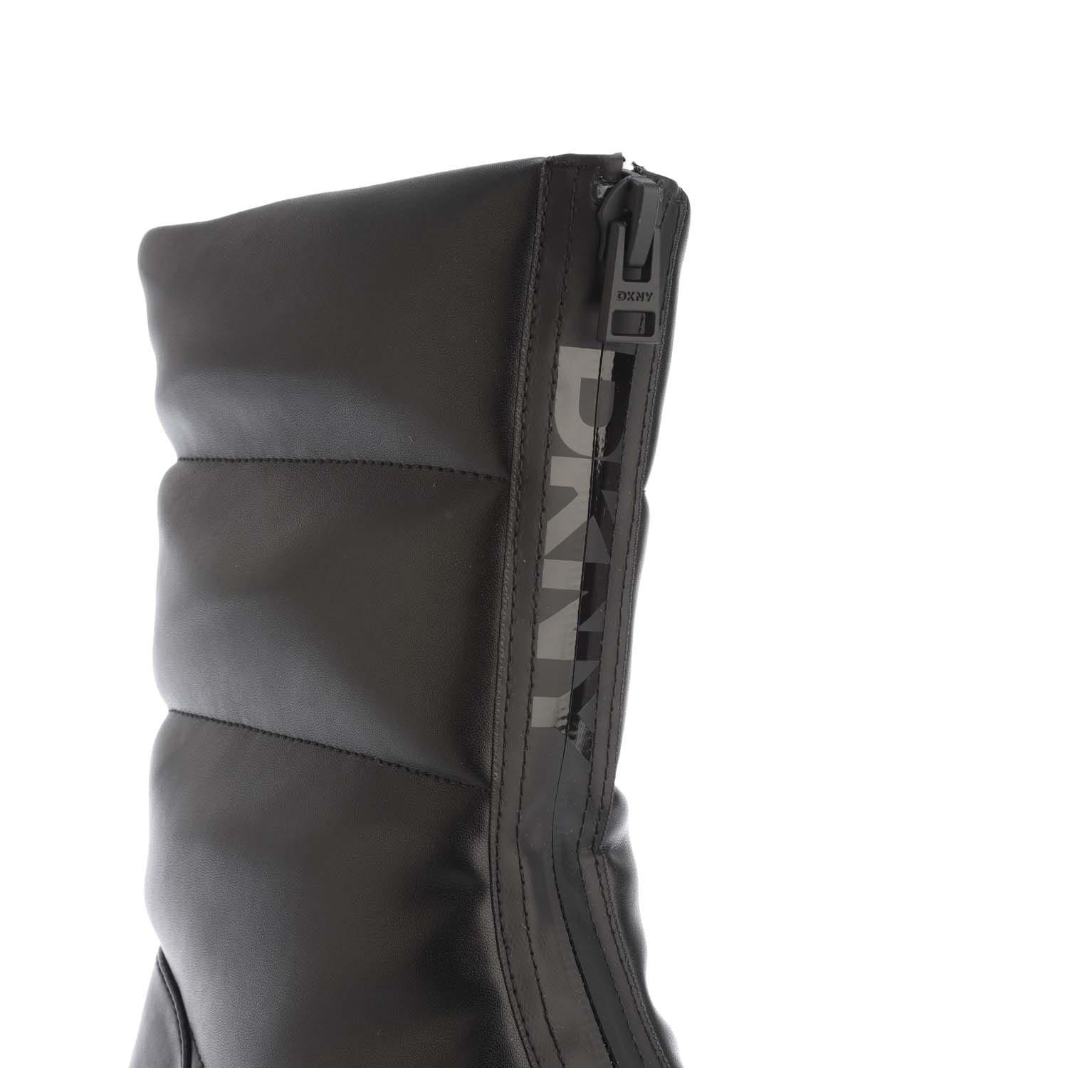 Black - DKNY - Fiza Zip Up Winter Boots - 5