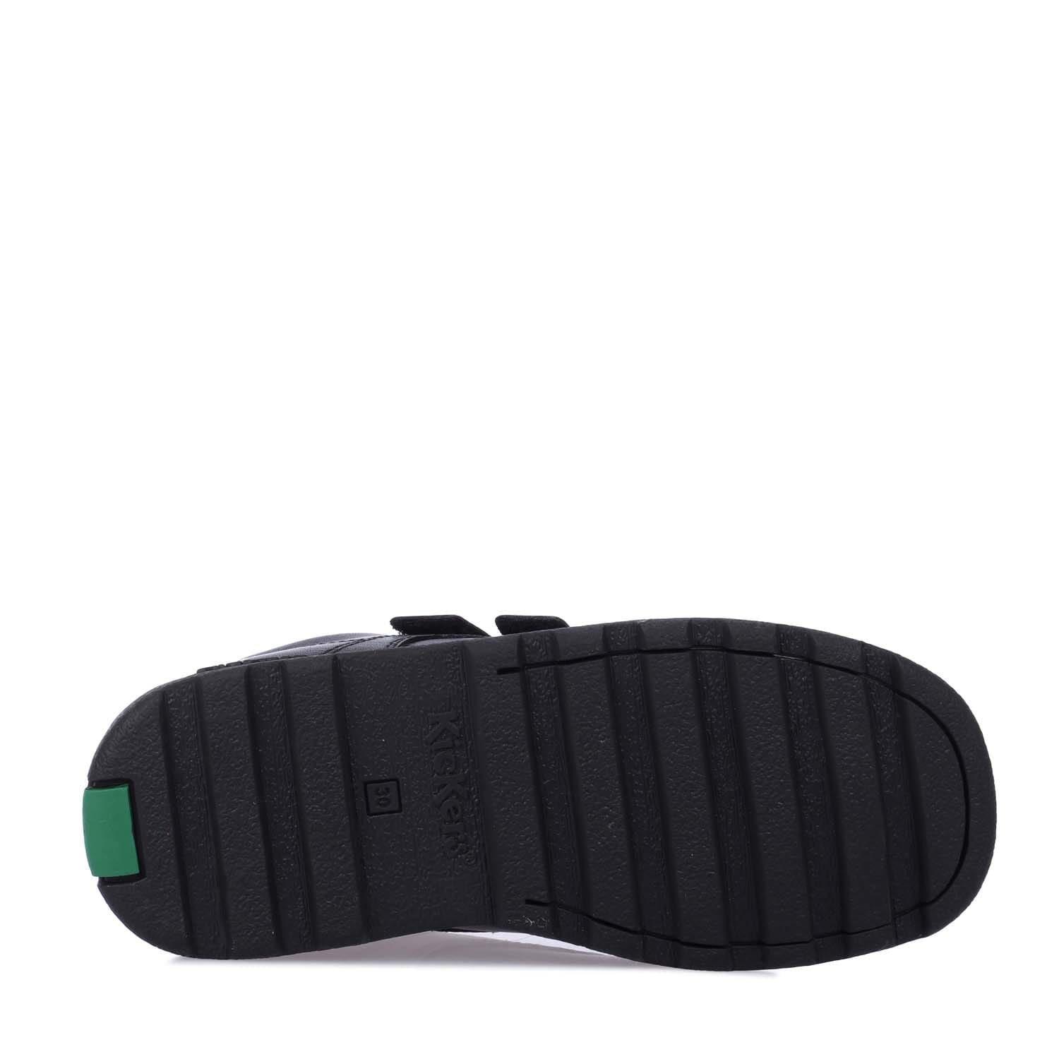 Black - Kickers - Fragma Lo Strap Leather Shoes - 4