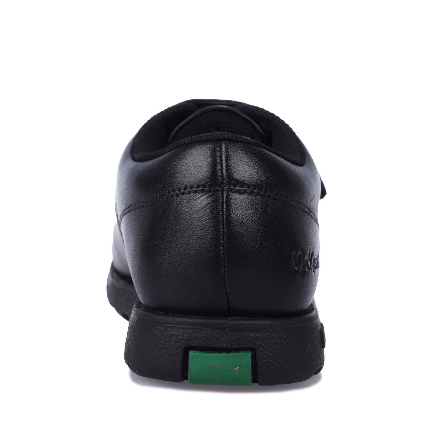 Black - Kickers - Fragma Lo Strap Leather Shoes - 7