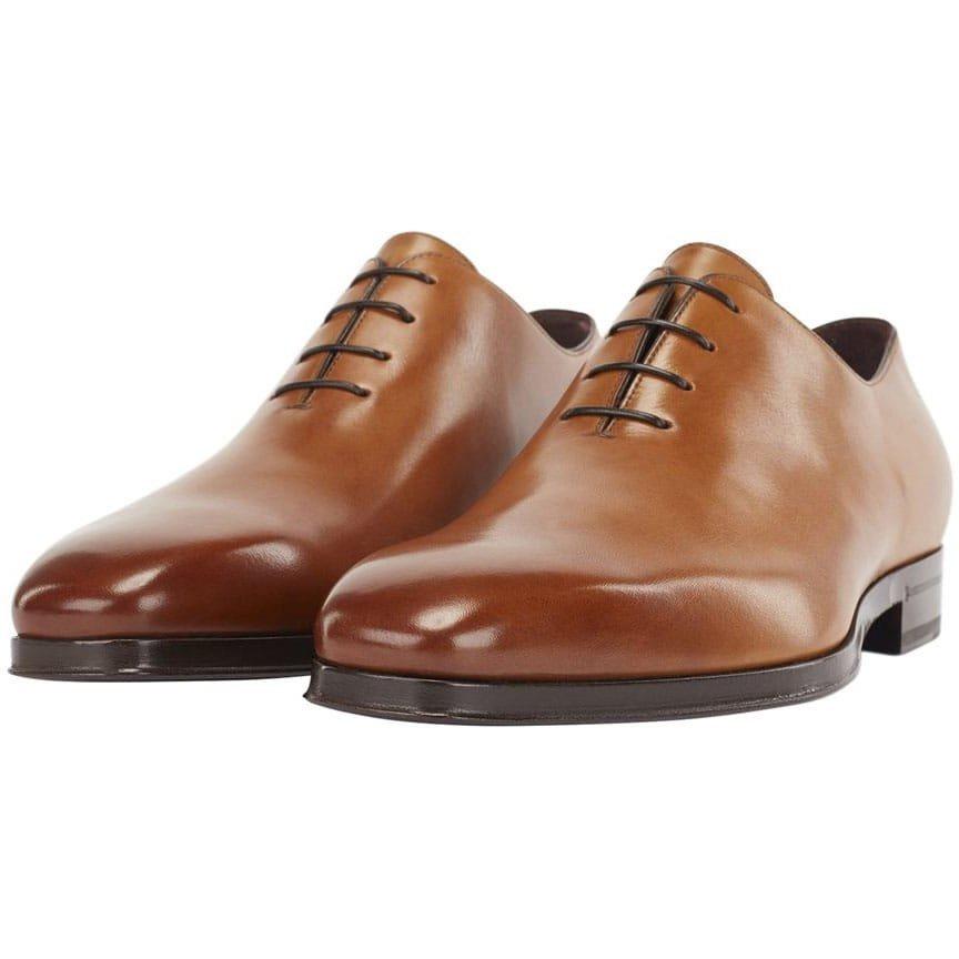 Brown - Boss - T-Club Oxford Shoes - 3