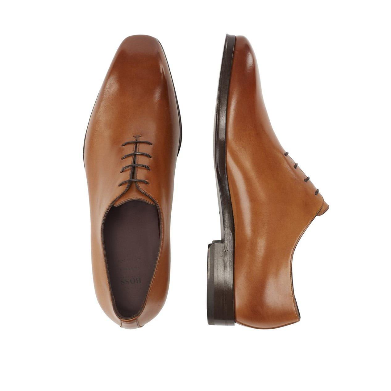Brown - Boss - T-Club Oxford Shoes - 4