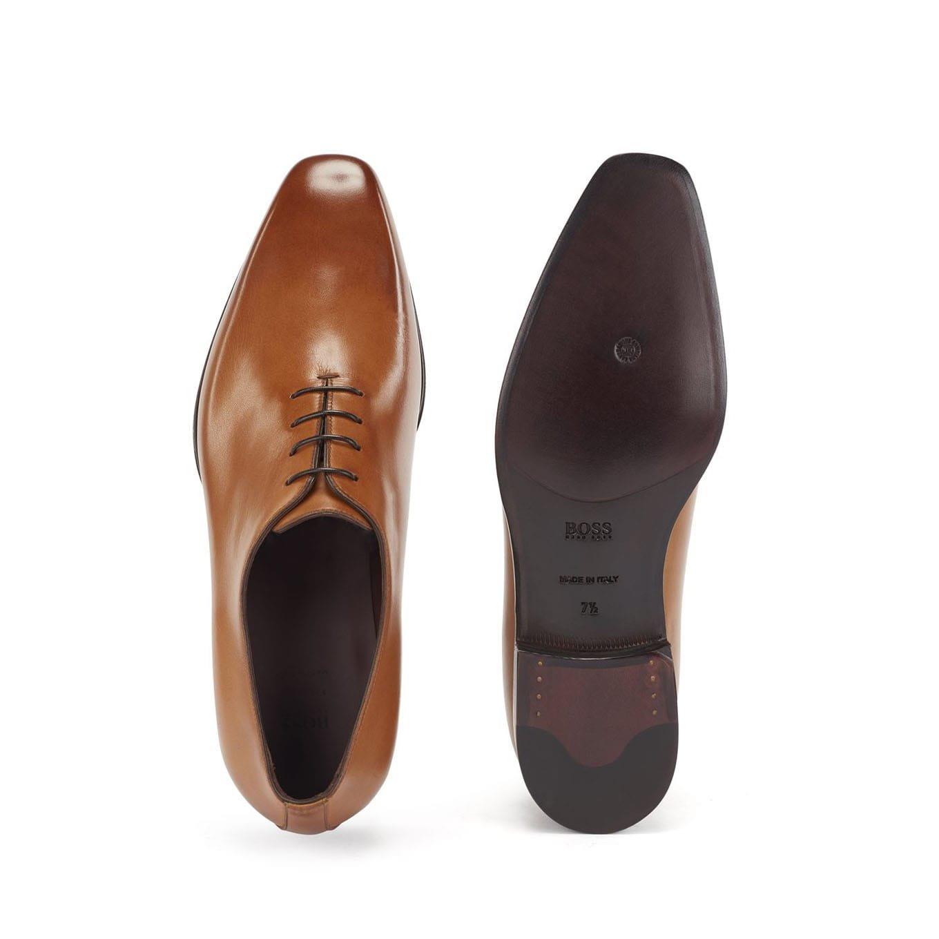 Brown - Boss - T-Club Oxford Shoes - 5