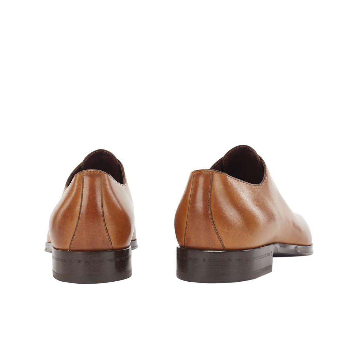 Brown - Boss - T-Club Oxford Shoes - 6