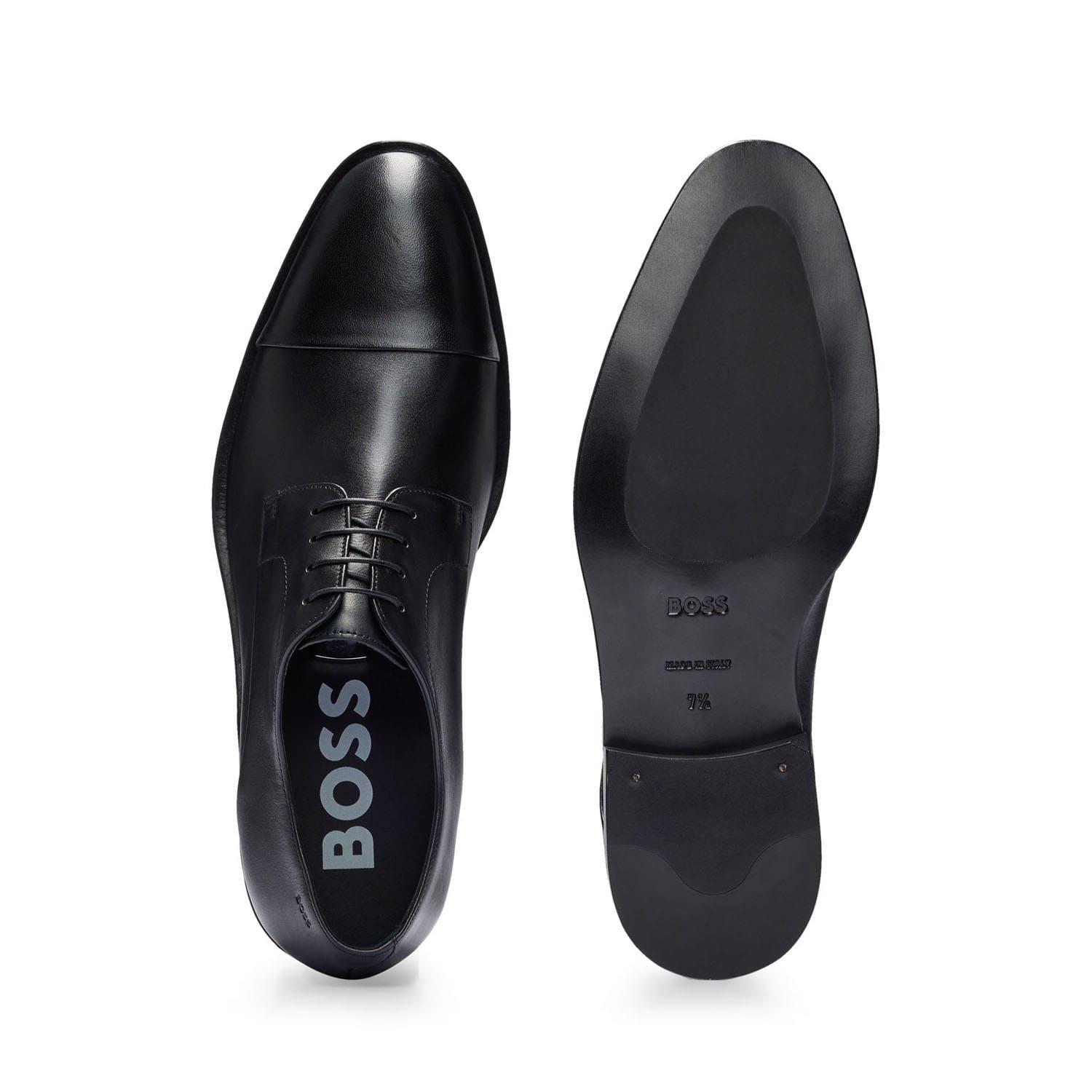 Black - Boss - Derrek Derby Shoes - 6