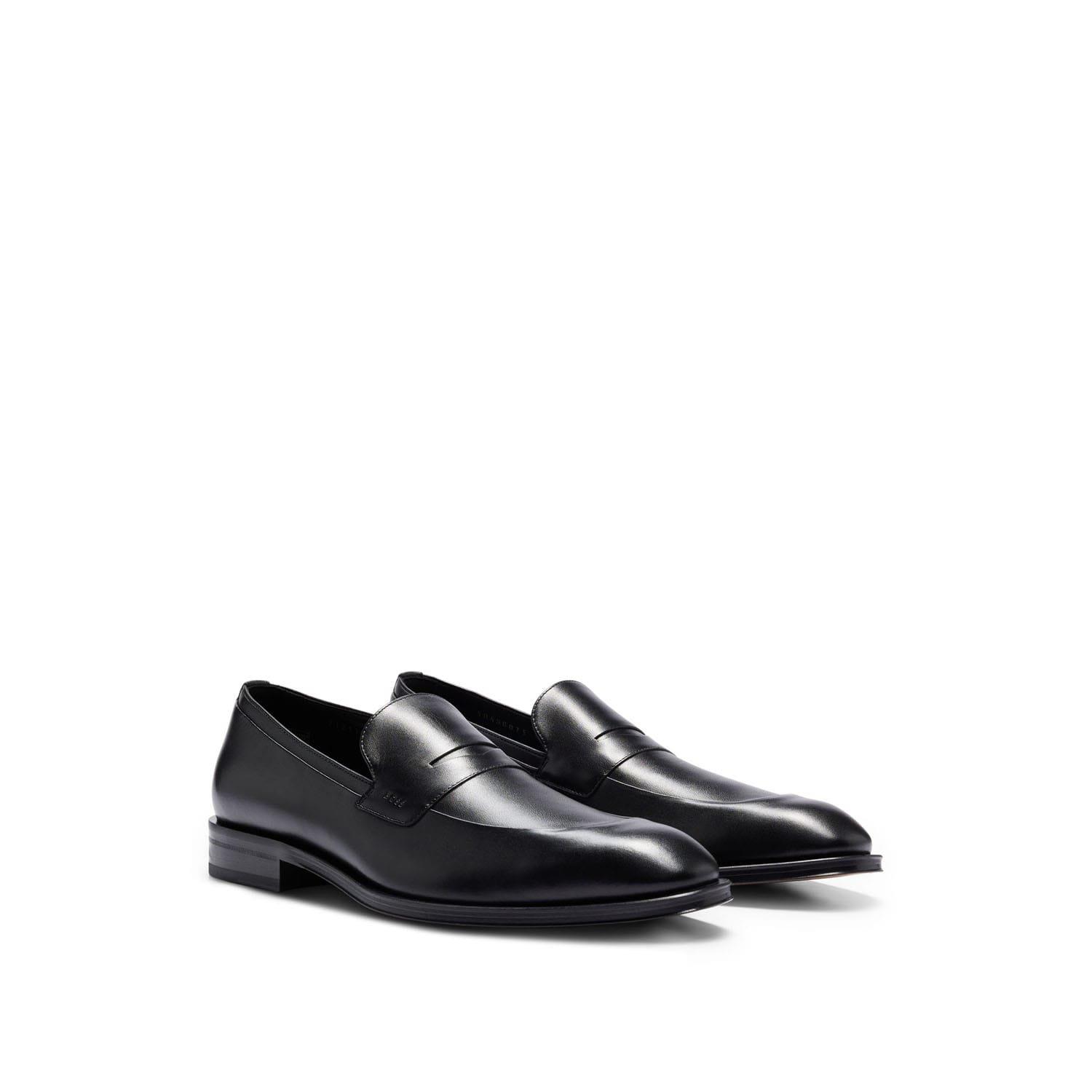 Black - Boss - Derrek Loafer Shoes - 3
