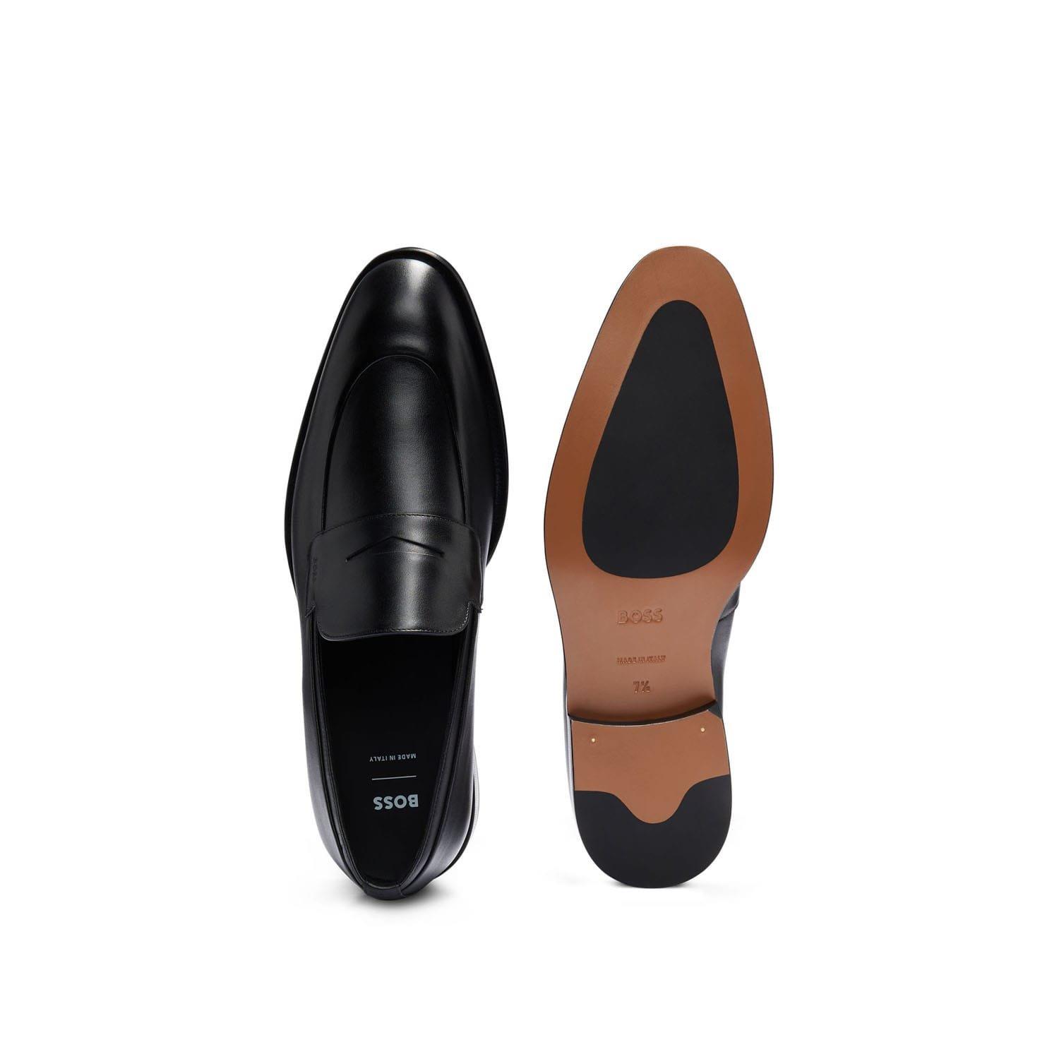 Black - Boss - Derrek Loafer Shoes - 7