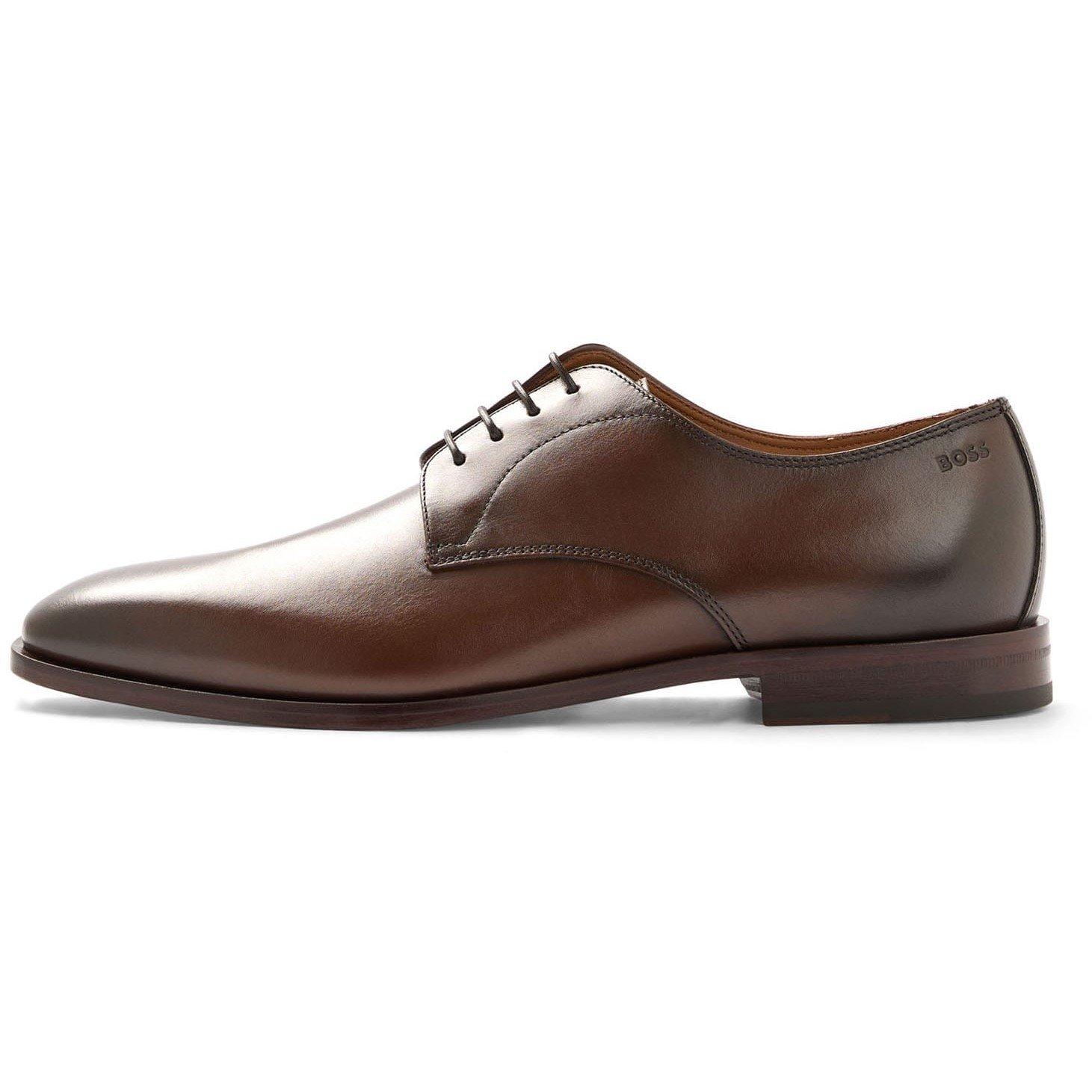 Brown - Boss - Lisbon Derby Shoes - 2