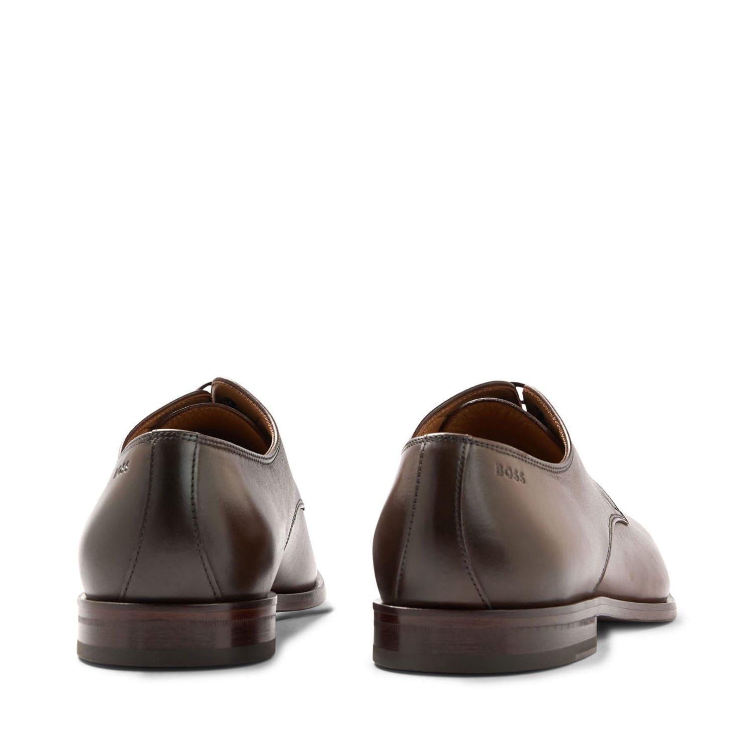 Brown - Boss - Lisbon Derby Shoes - 5