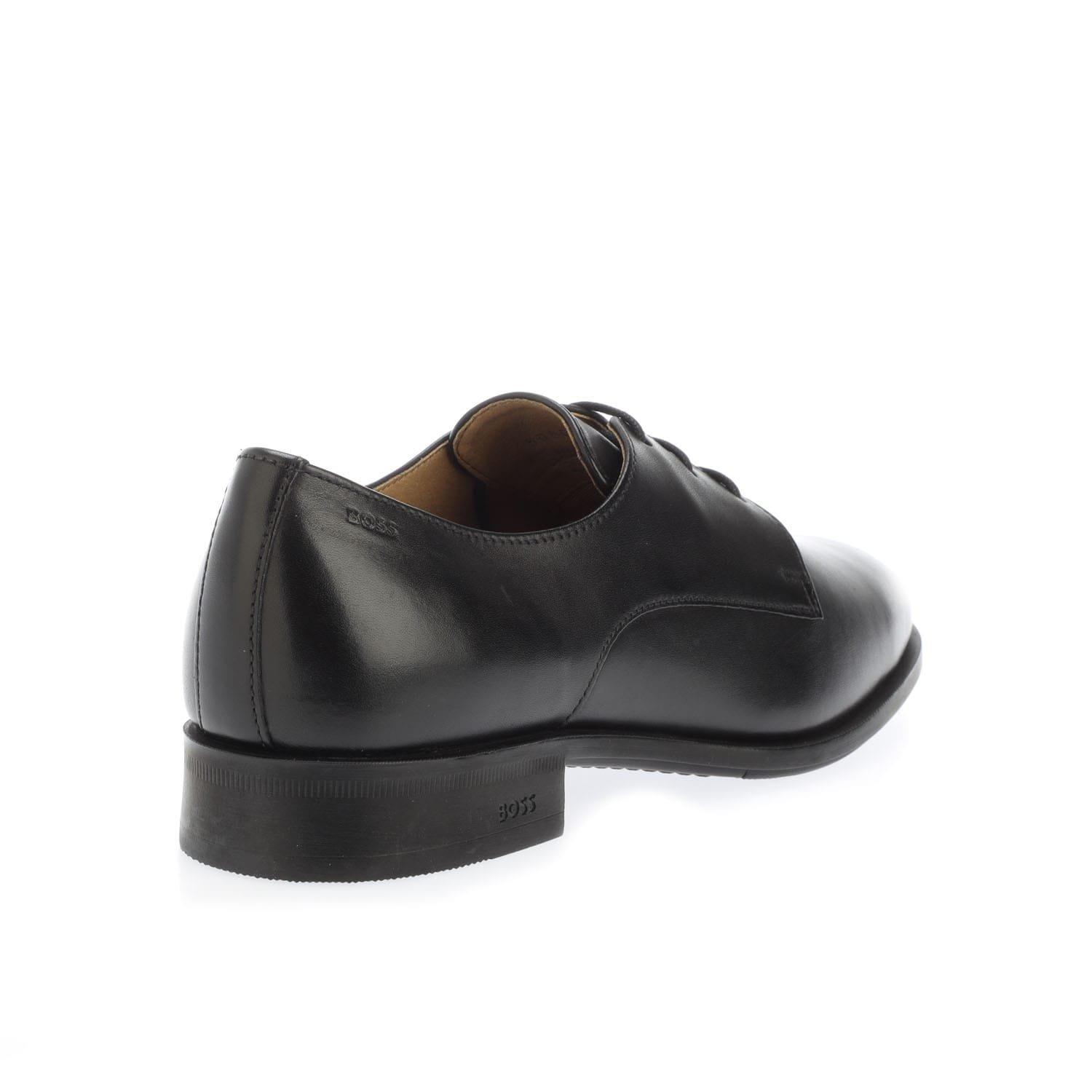 Black - Boss - Colby Derby Shoes - 3