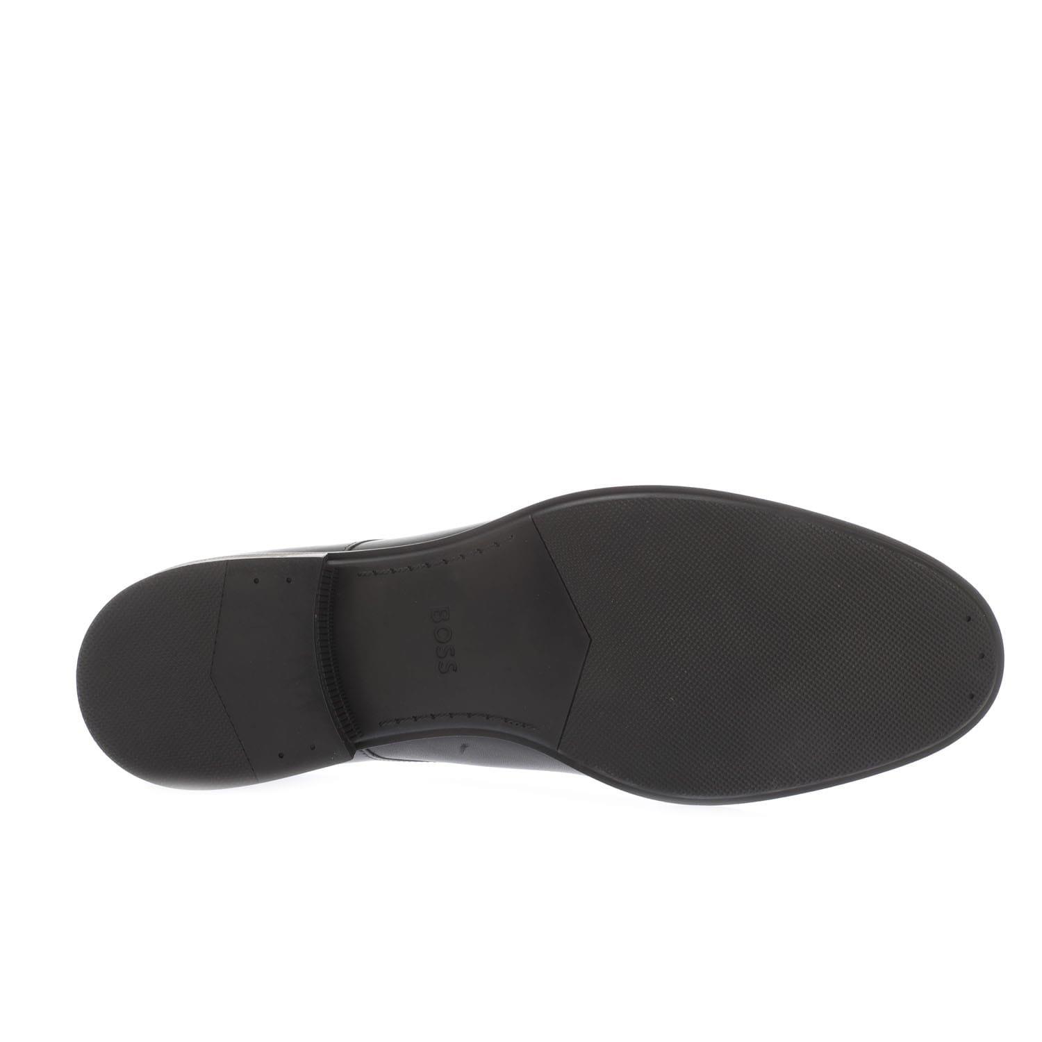 Black - Boss - Colby Derby Shoes - 4