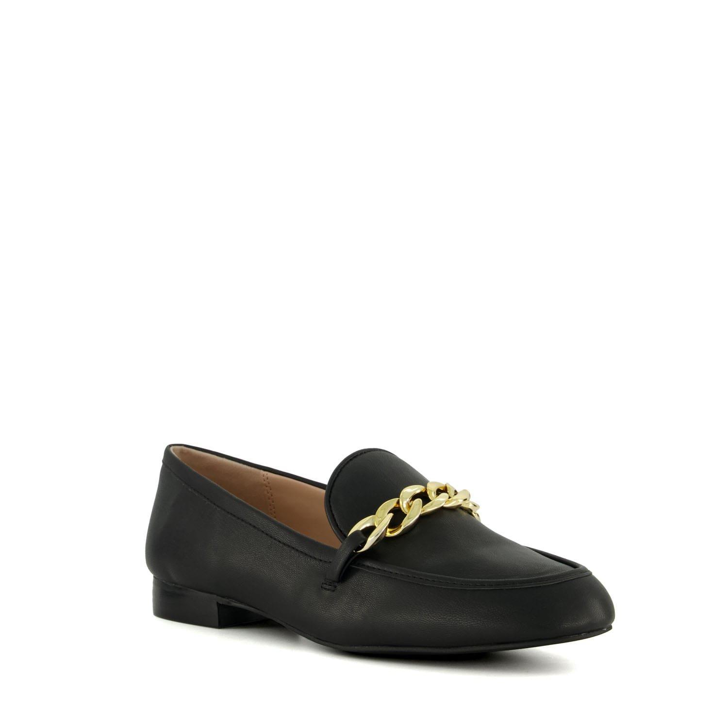 Black - Dune London - Gaiia Chain Detail Loafers - 2