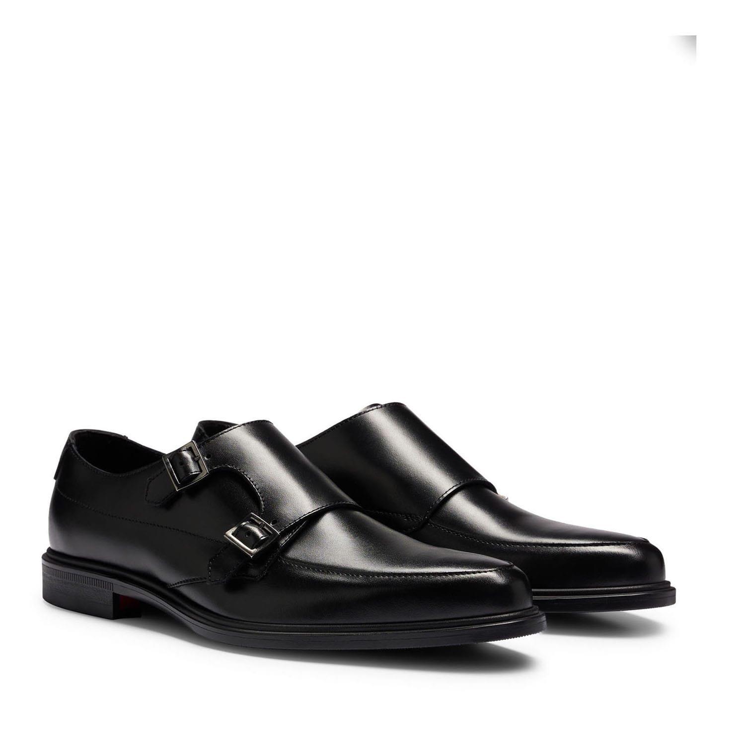 Black - Hugo - Kerr Monk Shoes - 4