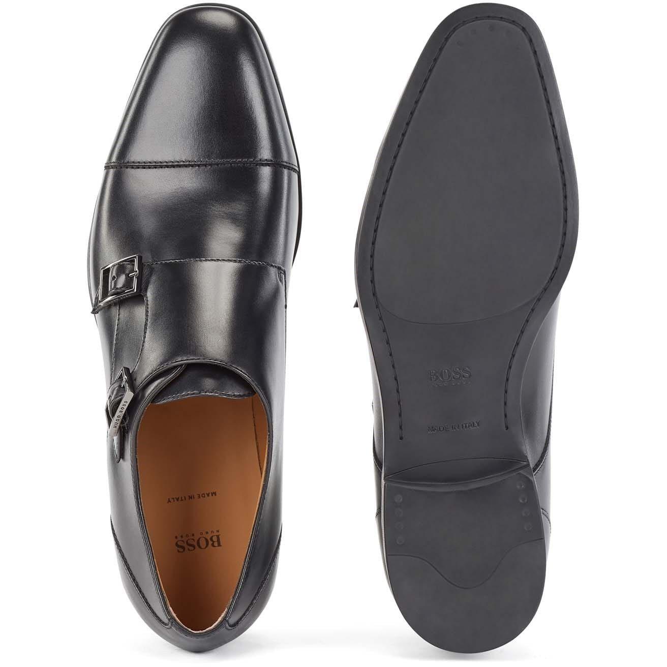 Black - Hugo - Kensington Monk Shoes - 4