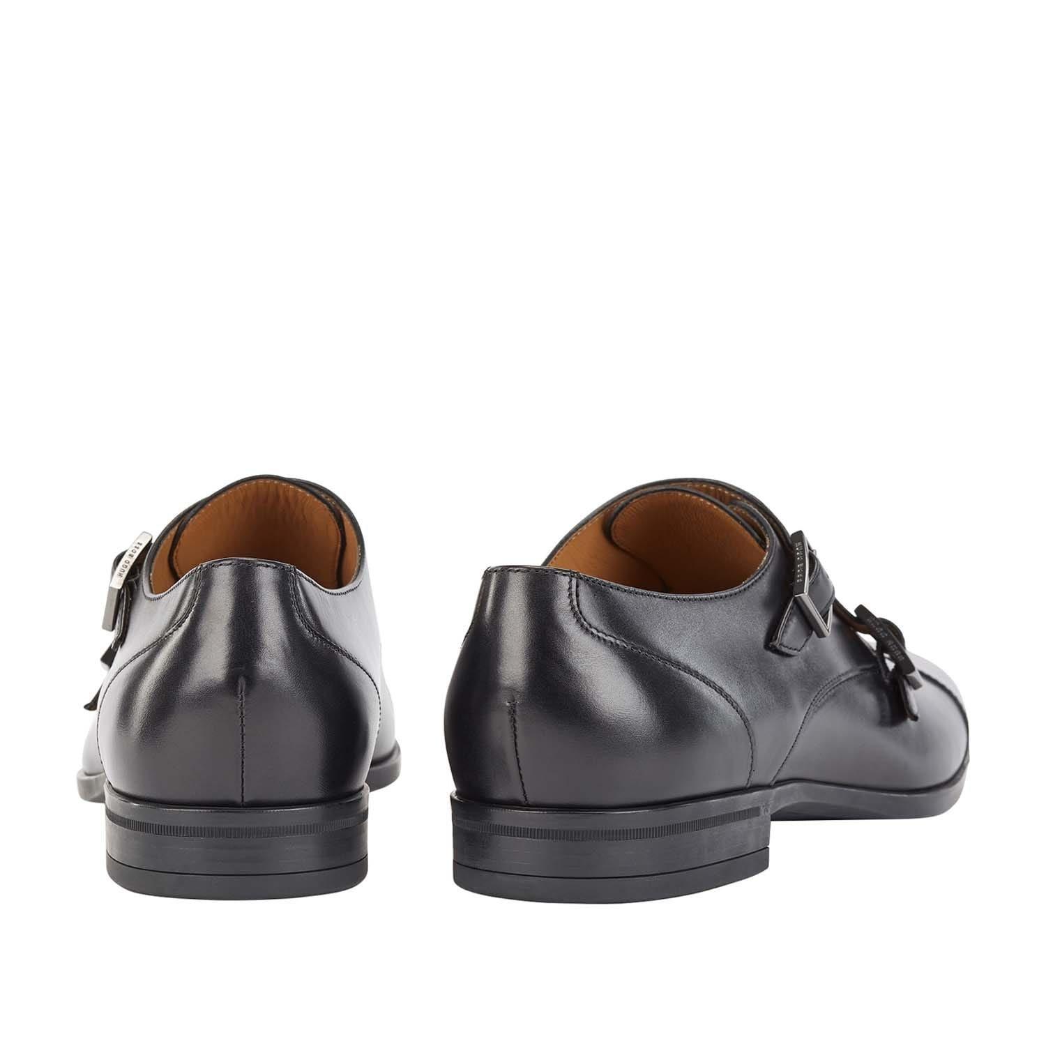 Black - Hugo - Kensington Monk Shoes - 6