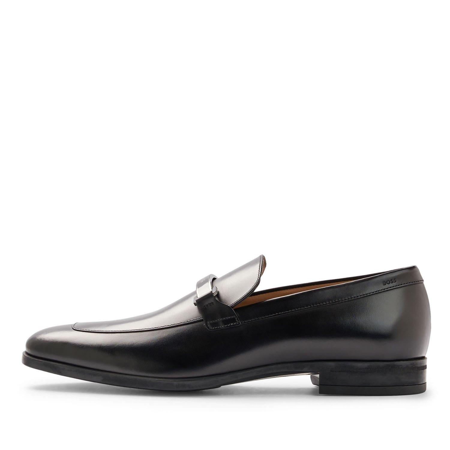 Black - Boss - Kensington Loafer Shoes - 2
