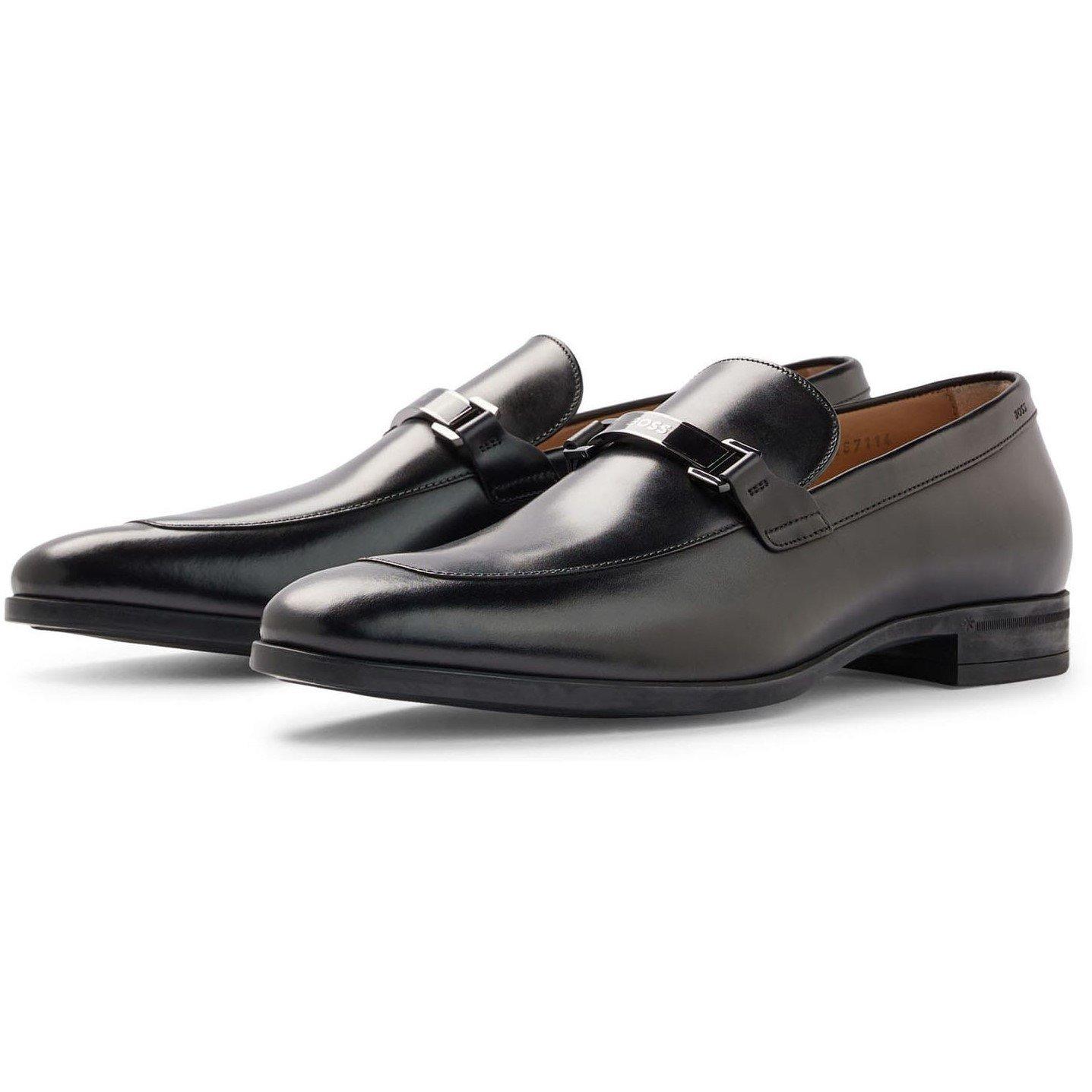 Black - Boss - Kensington Loafer Shoes - 4