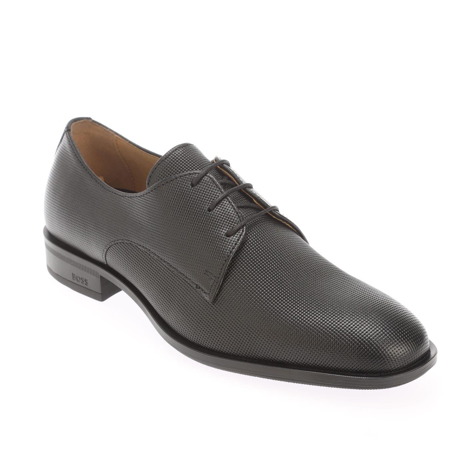 Black - Boss - Colby Derby Shoes - 2