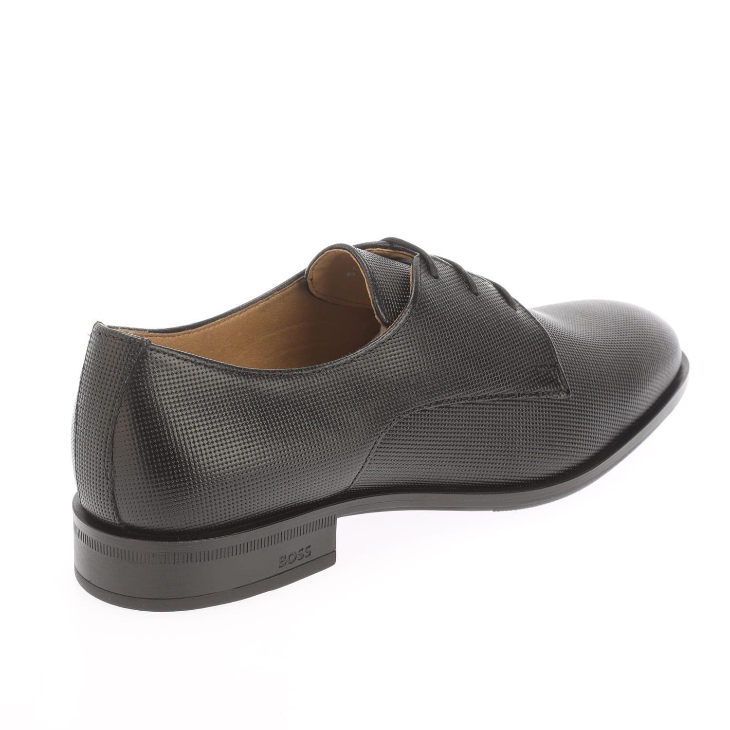 Black - Boss - Colby Derby Shoes - 3