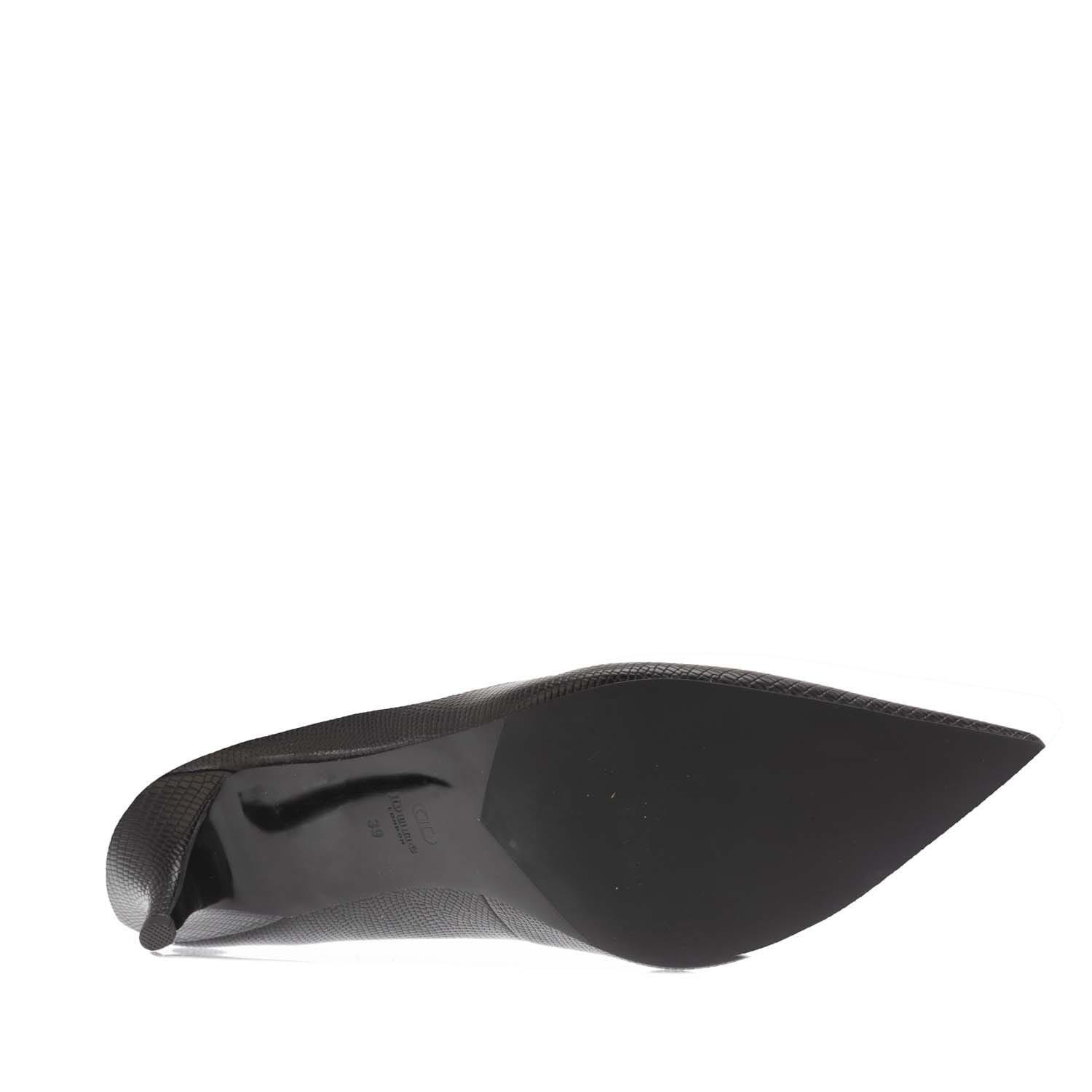 Black - Dune London - Attire Patent Court Shoes - 4