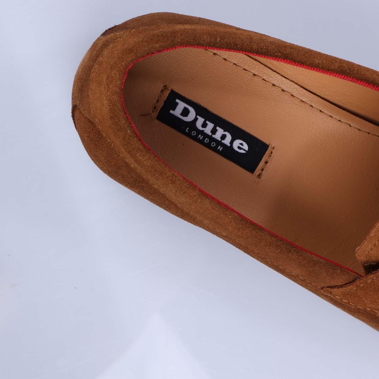 Tan - Dune London - Blaisse Tassel Trim Loafers - 6