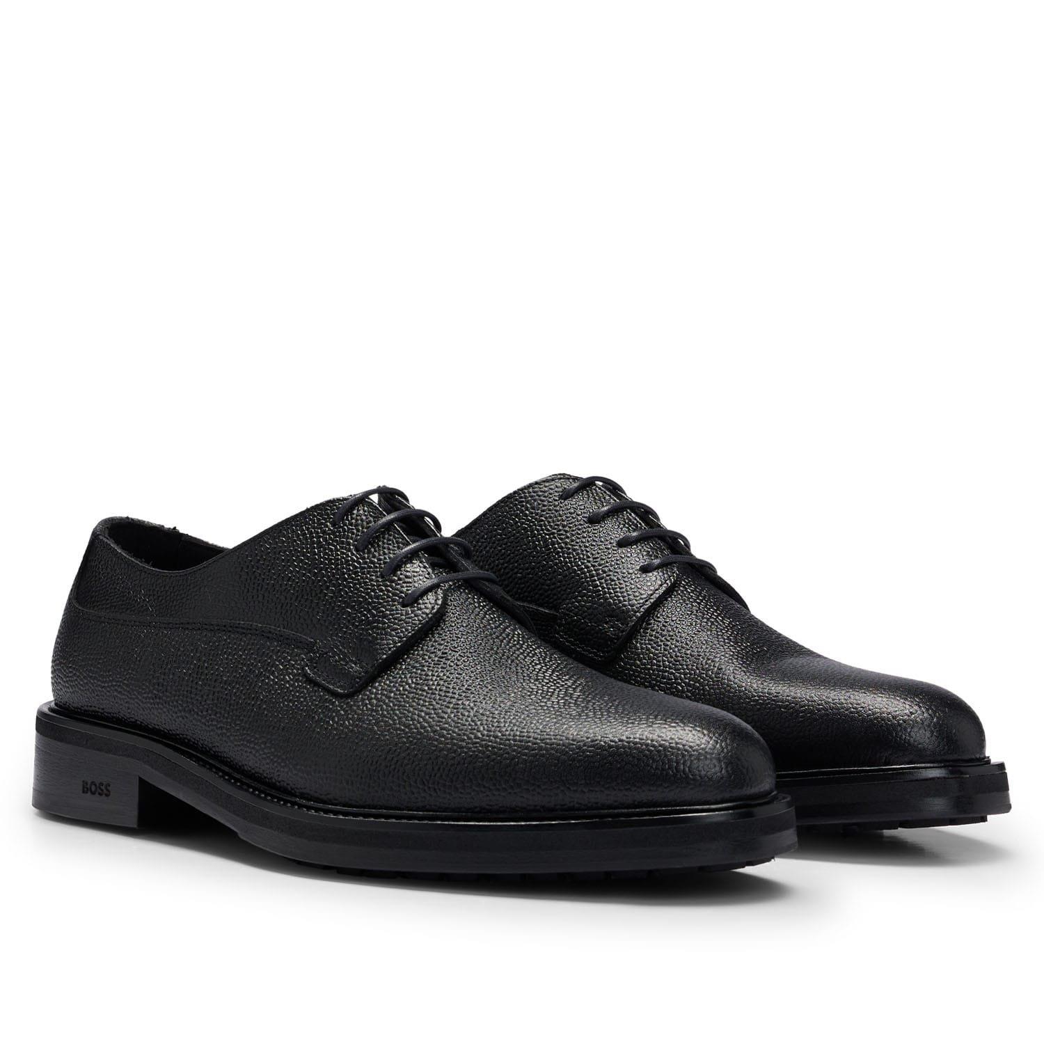 Black - Boss - Larry-L Derby Shoes - 2