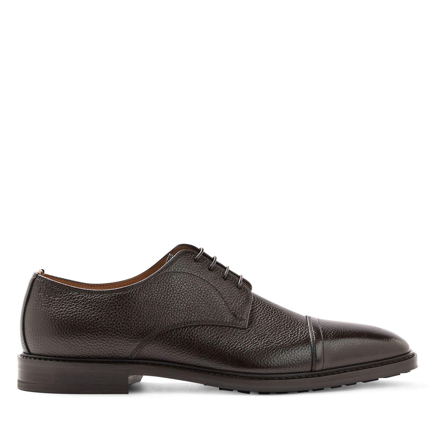 Brown - Boss - Lisbon Derby Shoes - 1