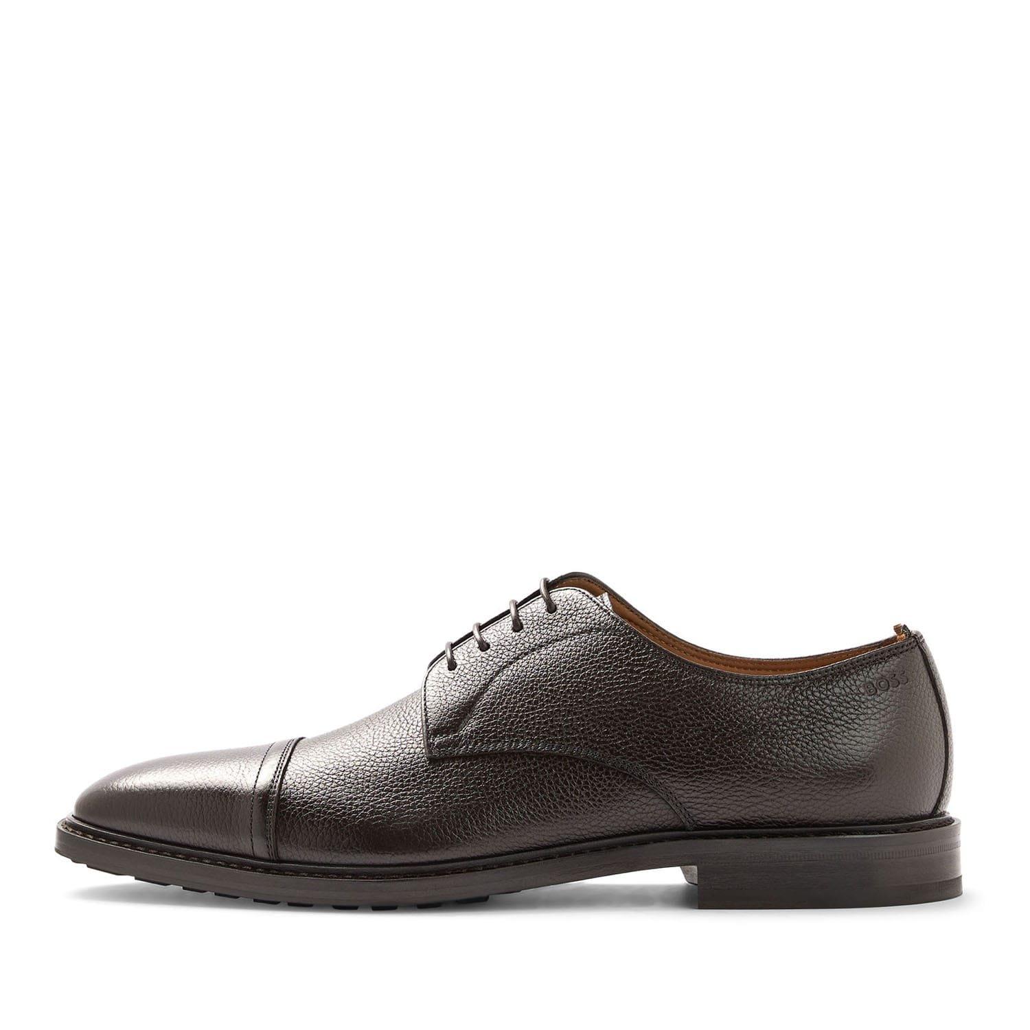 Brown - Boss - Lisbon Derby Shoes - 2