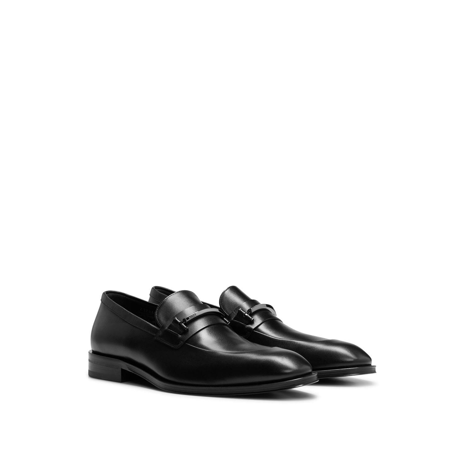 Black - Boss - Derrek Loafer Shoes - 3