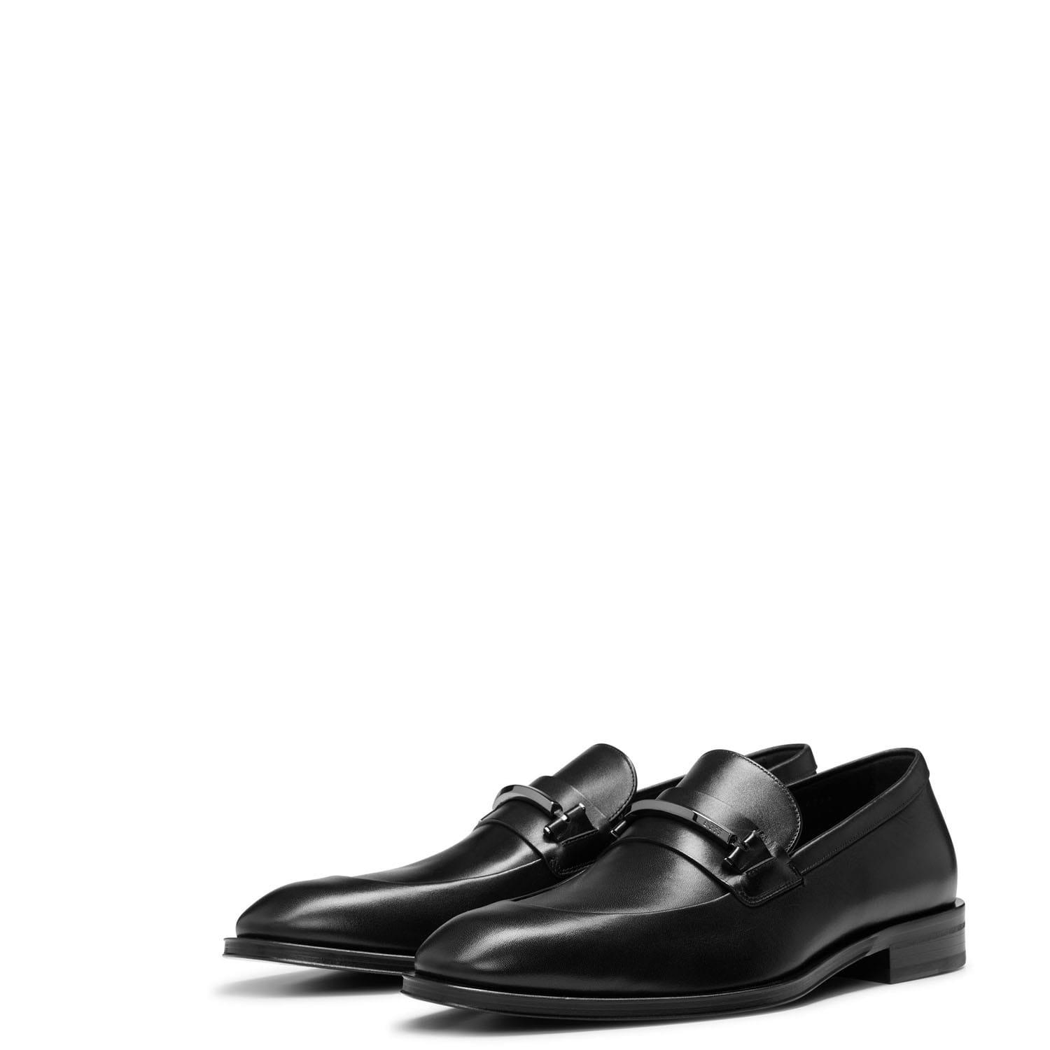 Black - Boss - Derrek Loafer Shoes - 4