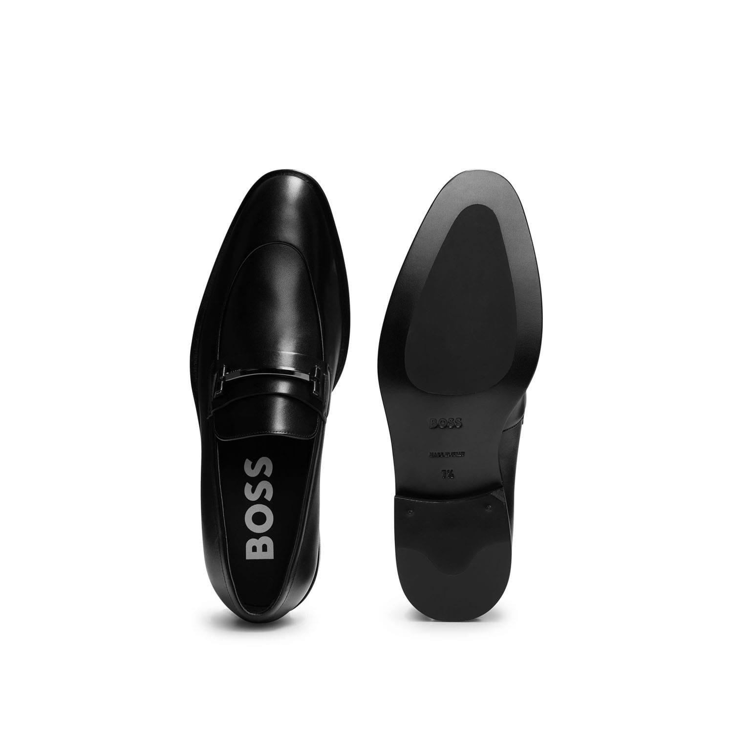 Black - Boss - Derrek Loafer Shoes - 7