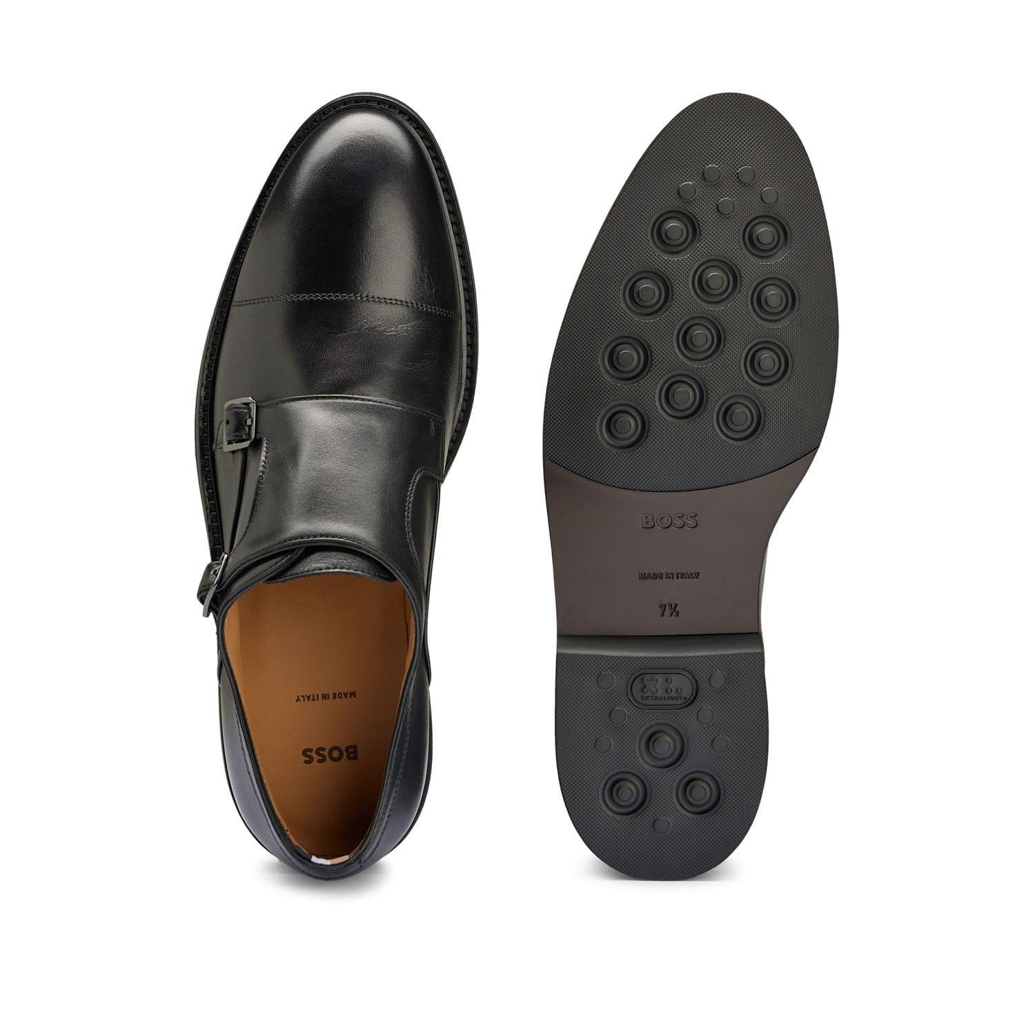 Black - Boss - Jerrard Monk Shoes - 7