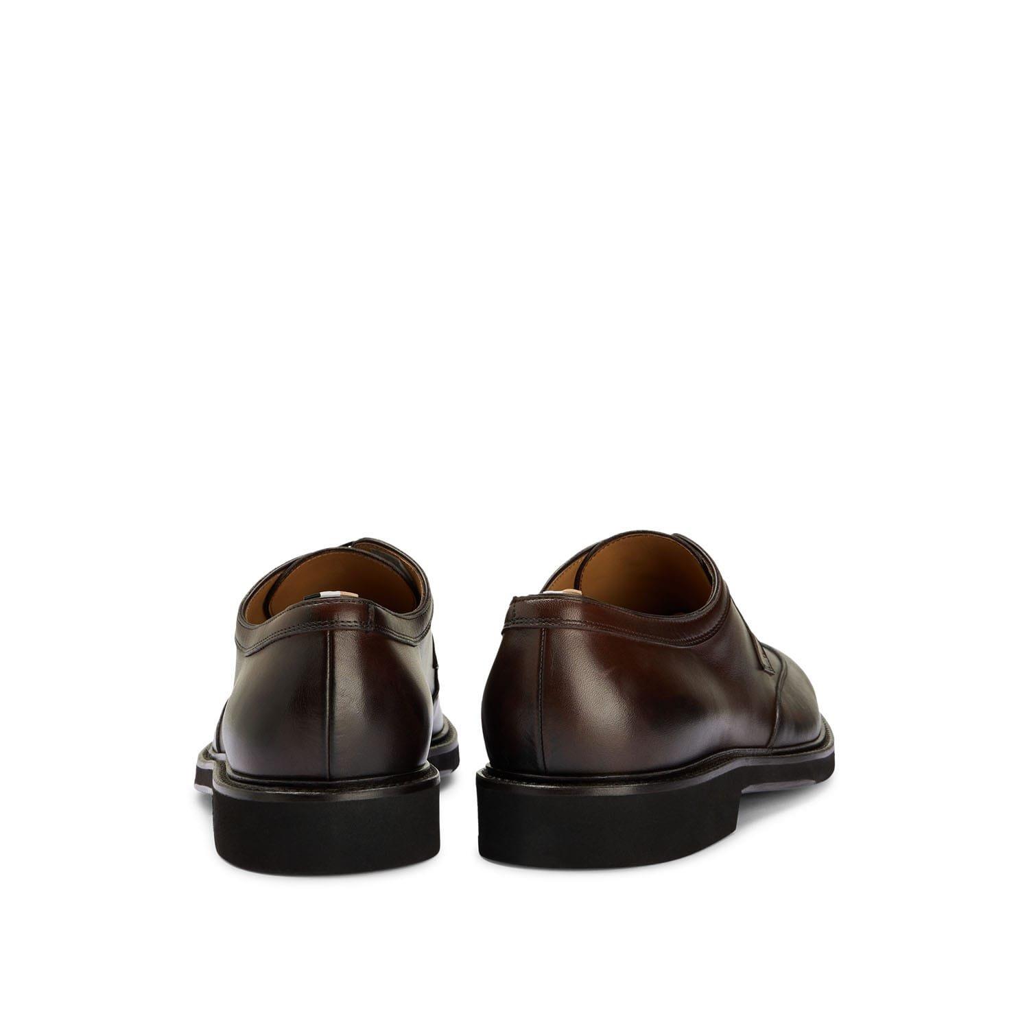 Brown - Boss - Jerrard Derby Shoes - 3