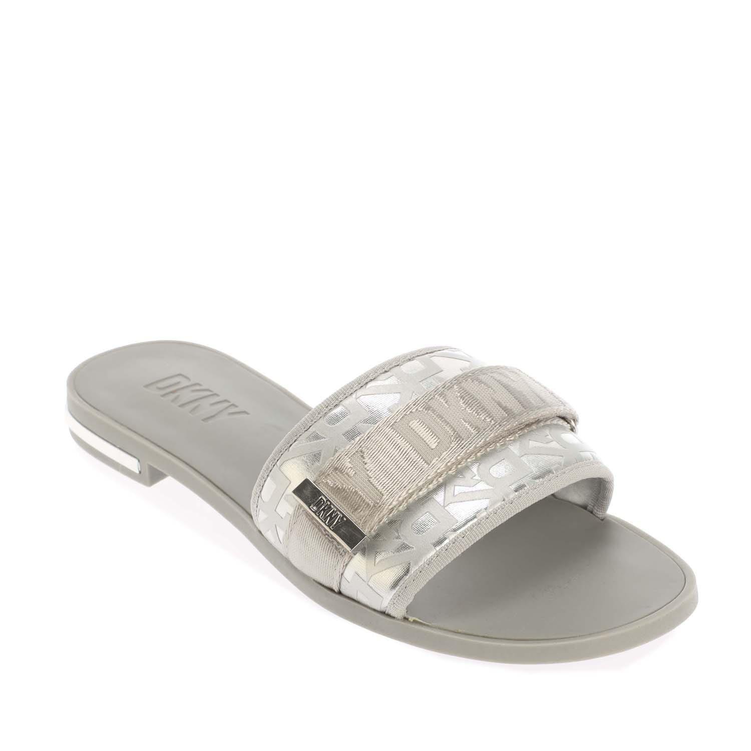 Silver - DKNY - Essential Halcott Wezli Flat Slider - 2