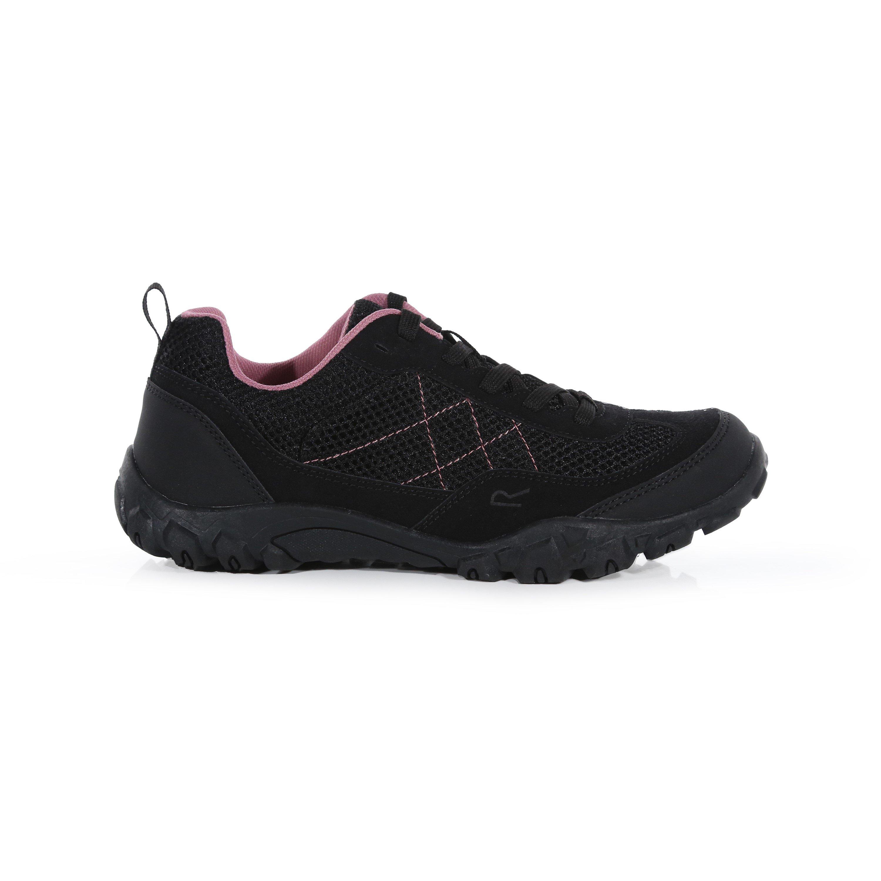 Blk/Heathrro - Regatta - Ladys Edgepoint Life Walking shoes - 1