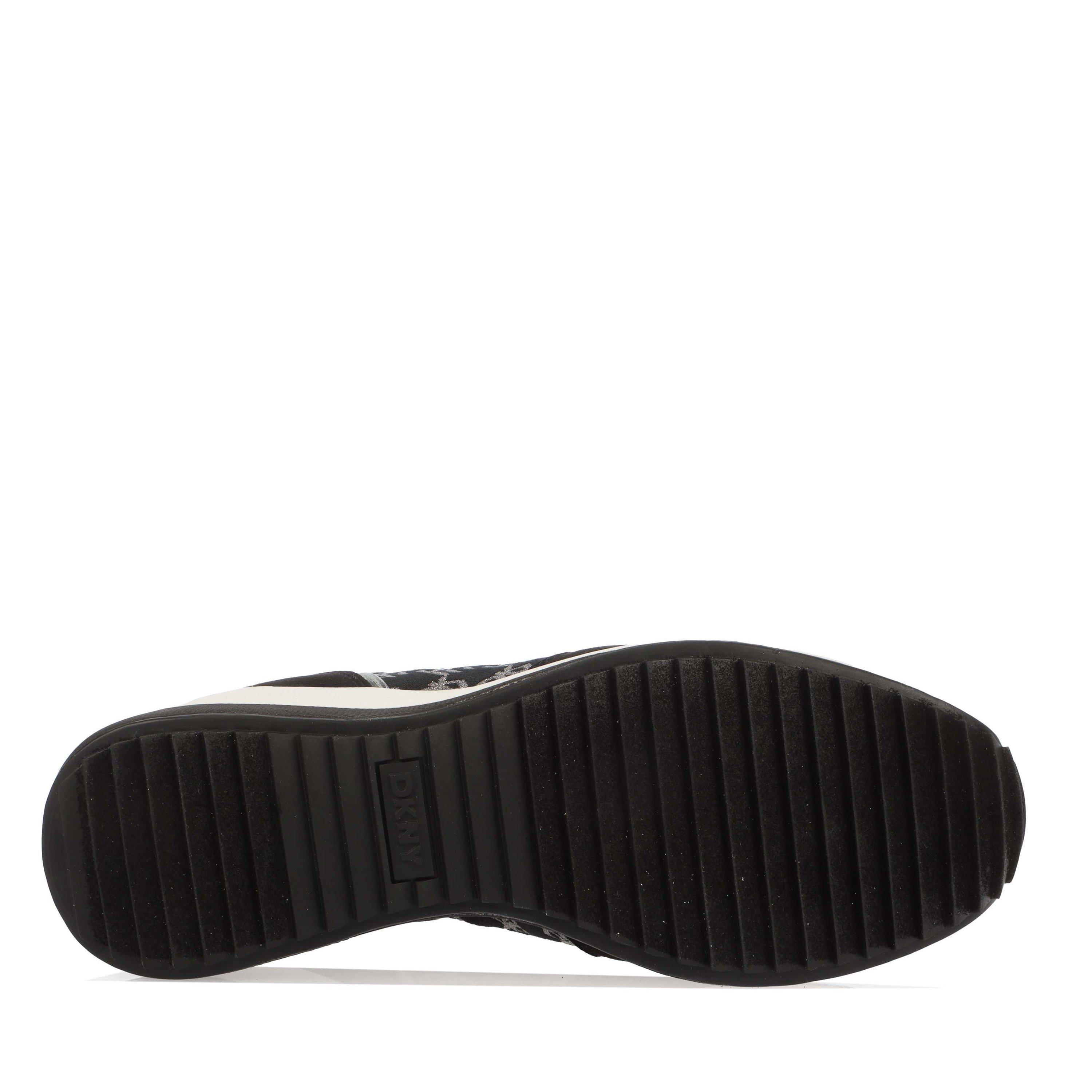 Black Silver - DKNY - Kamay Wedge Trainers - 4