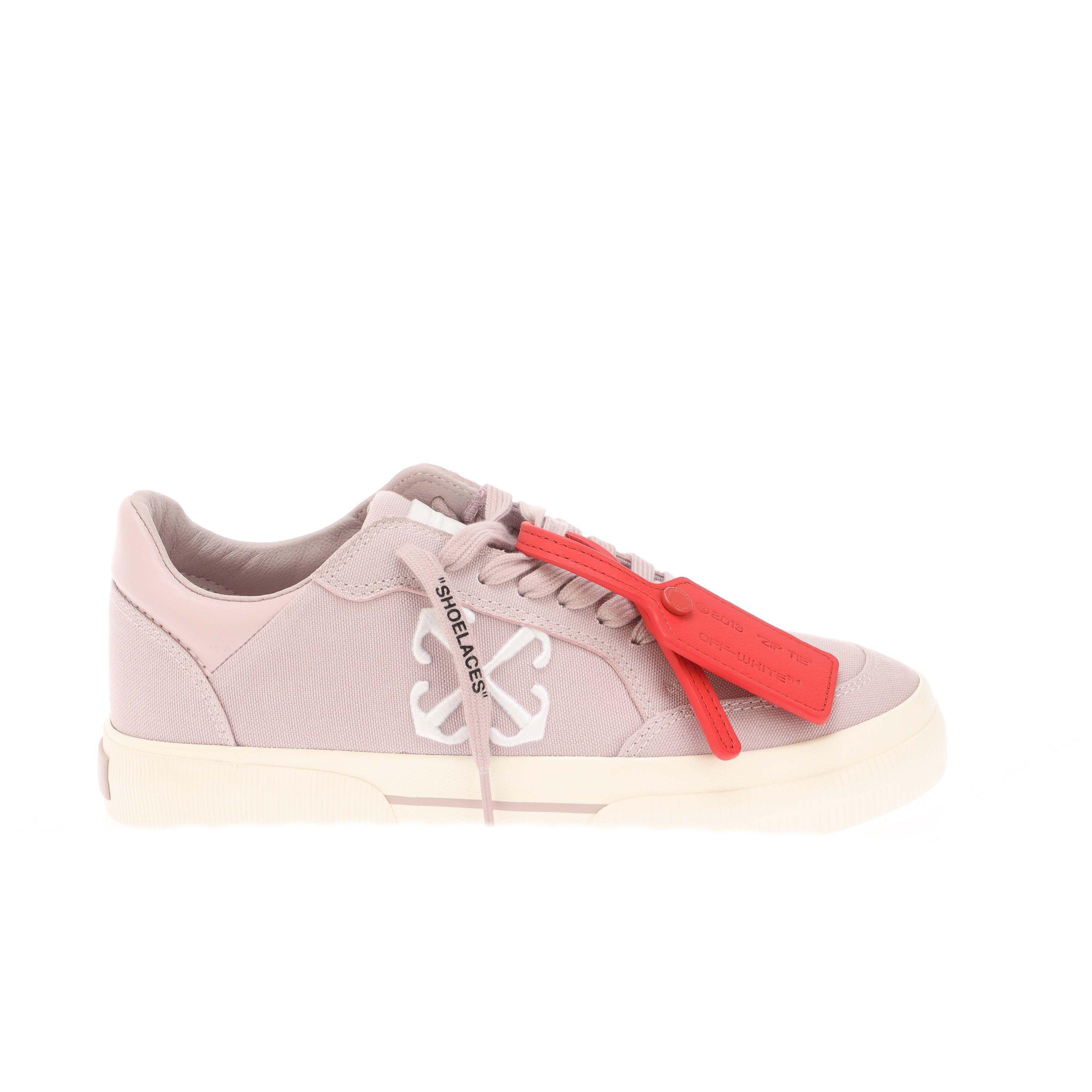 Off White New Low Vulcanized Canvas Trainers